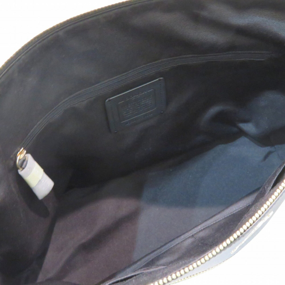 Coach Black Leather Tote Bag (Pre-Owned)