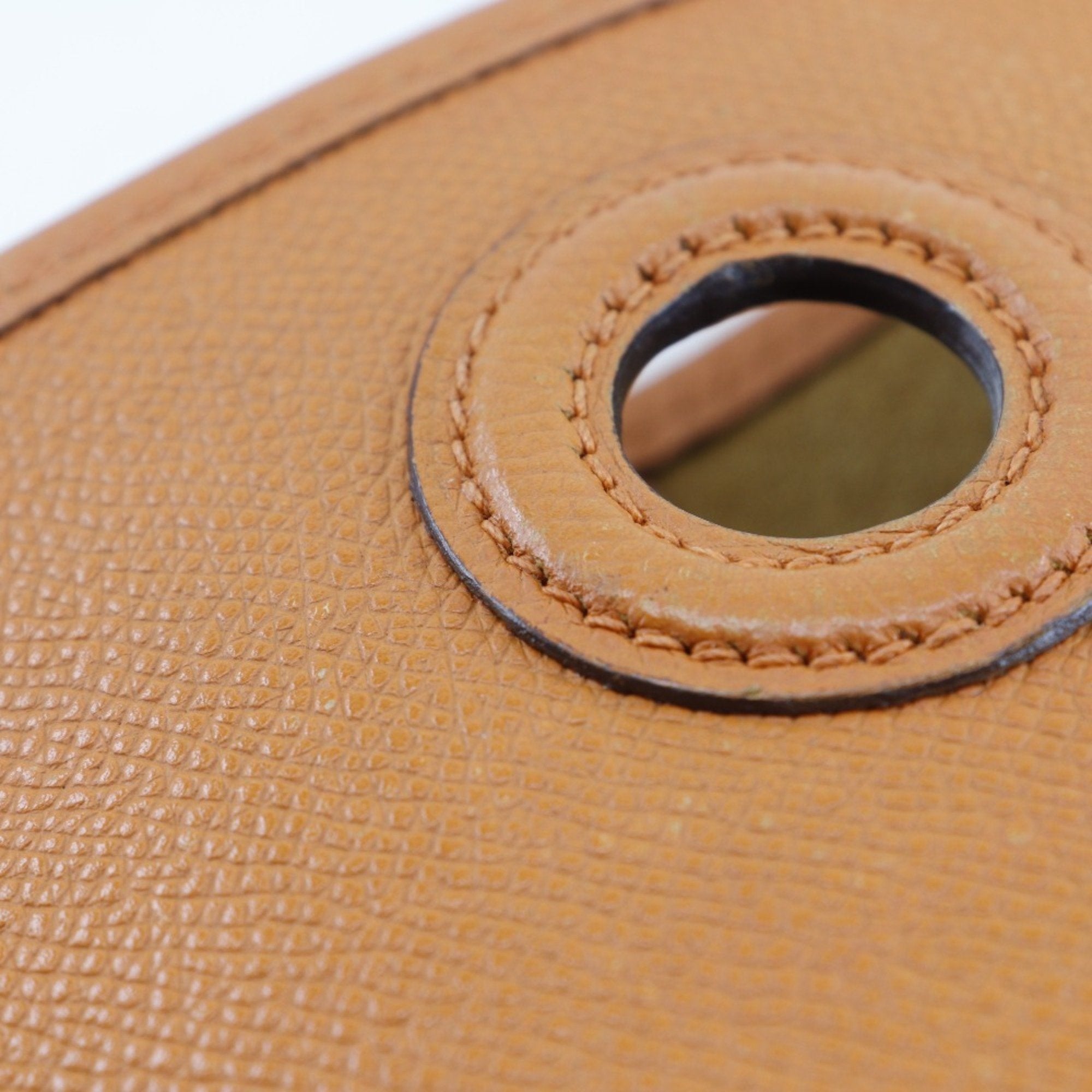 Hermes Orange Epsom Leather Shoulder Bag (Pre-Owned)