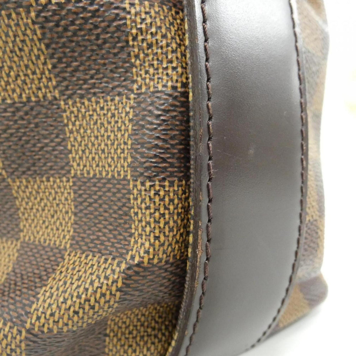 Louis Vuitton Ebene Coated Canvas Shoulder Bag (Pre-Owned)