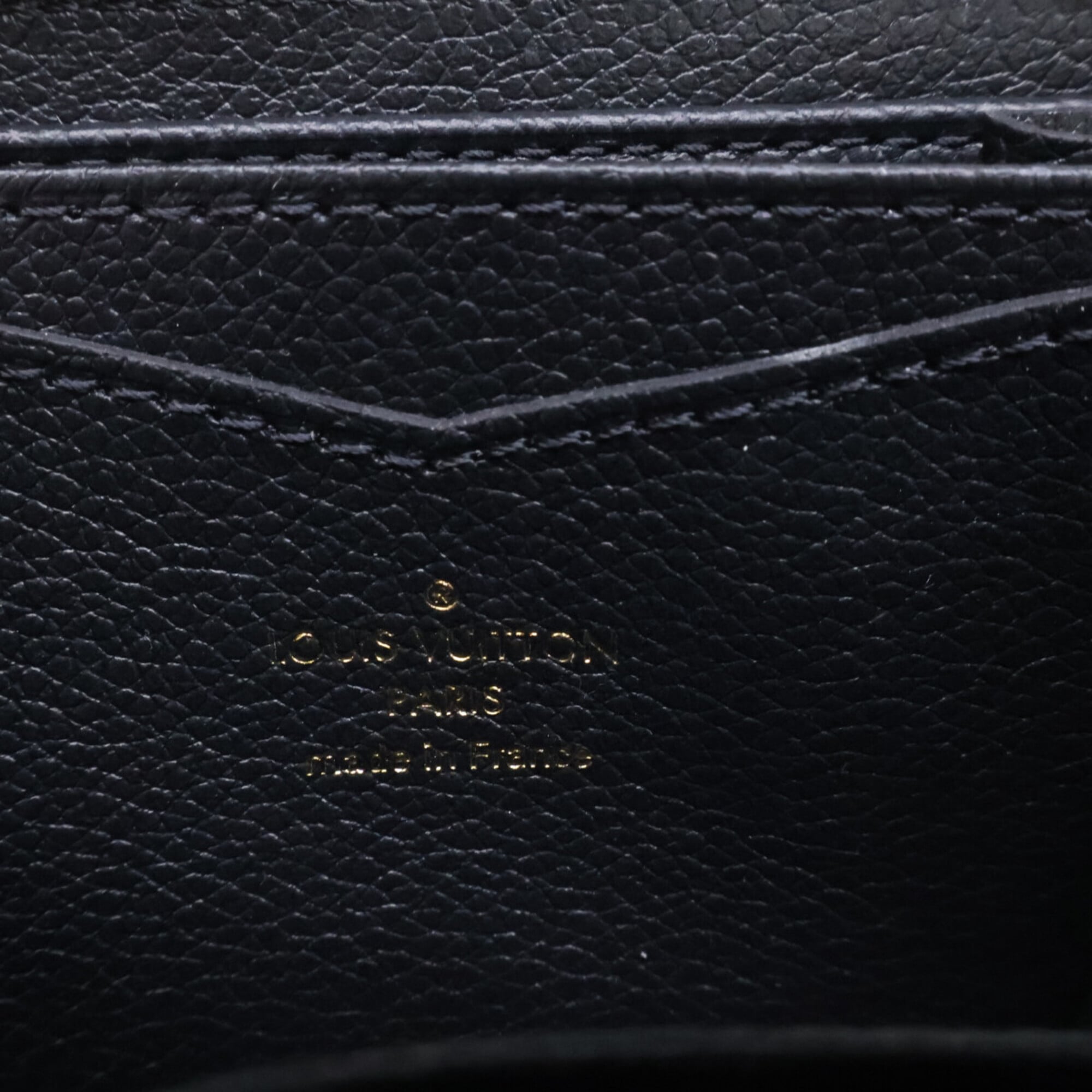 Louis Vuitton Black Monogram Empreinte Coin Purse/Coin Case (Pre-Owned)