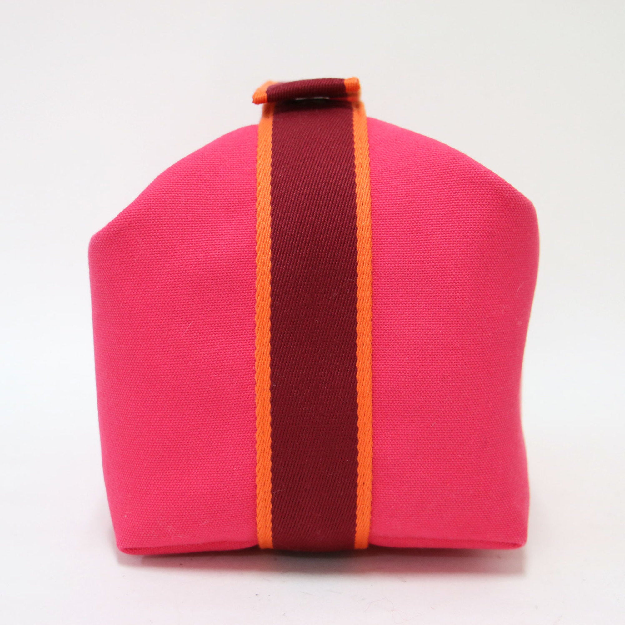Hermes Black Pink Cotton Pouch (Pre-Owned)