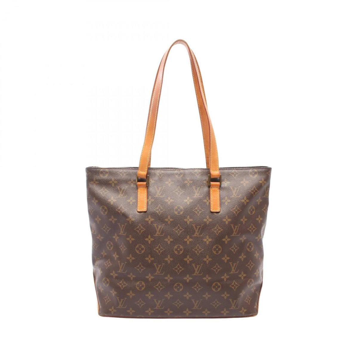 Louis Vuitton Brown Monogram Monogram Leather Handbag Tote Bag (Pre-Owned)