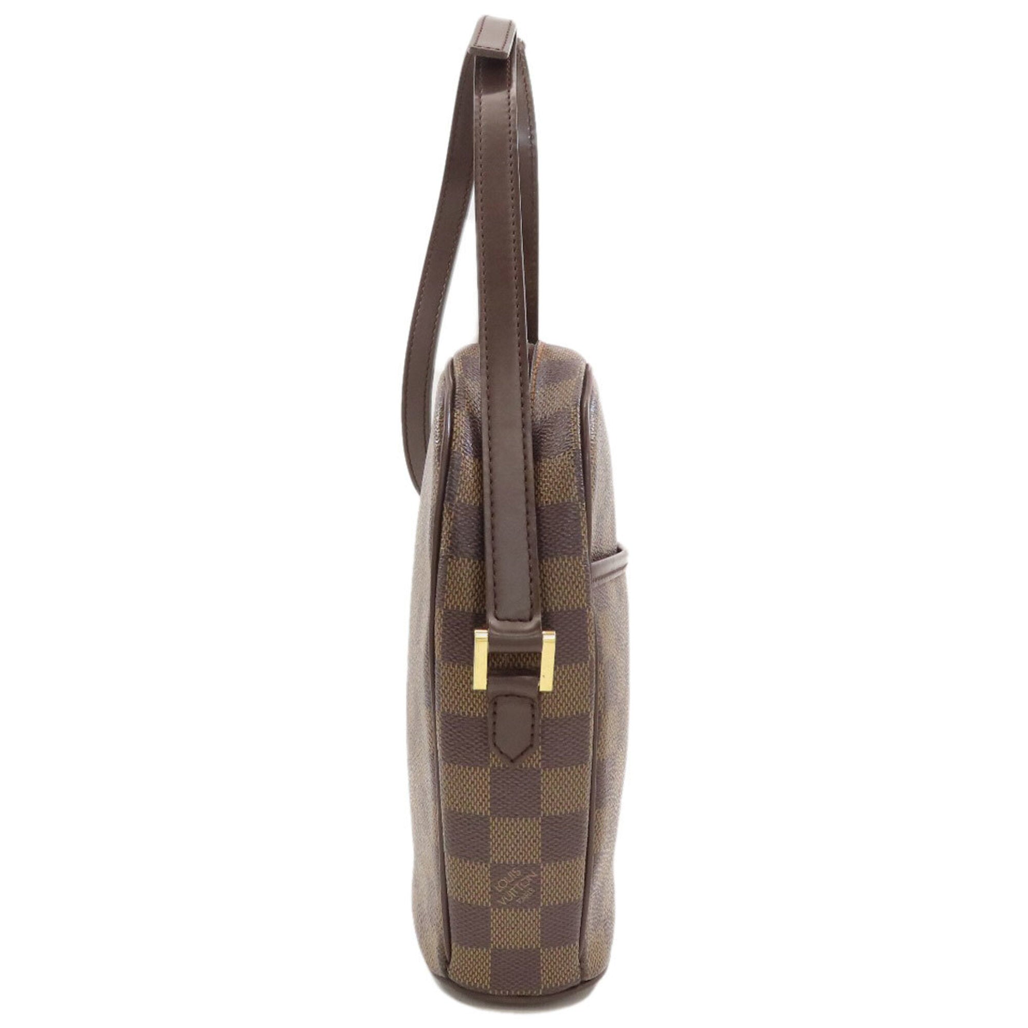 Louis Vuitton Damier Canvas Ebene Damier Canvas Shoulder Bag (Pre-Owned)