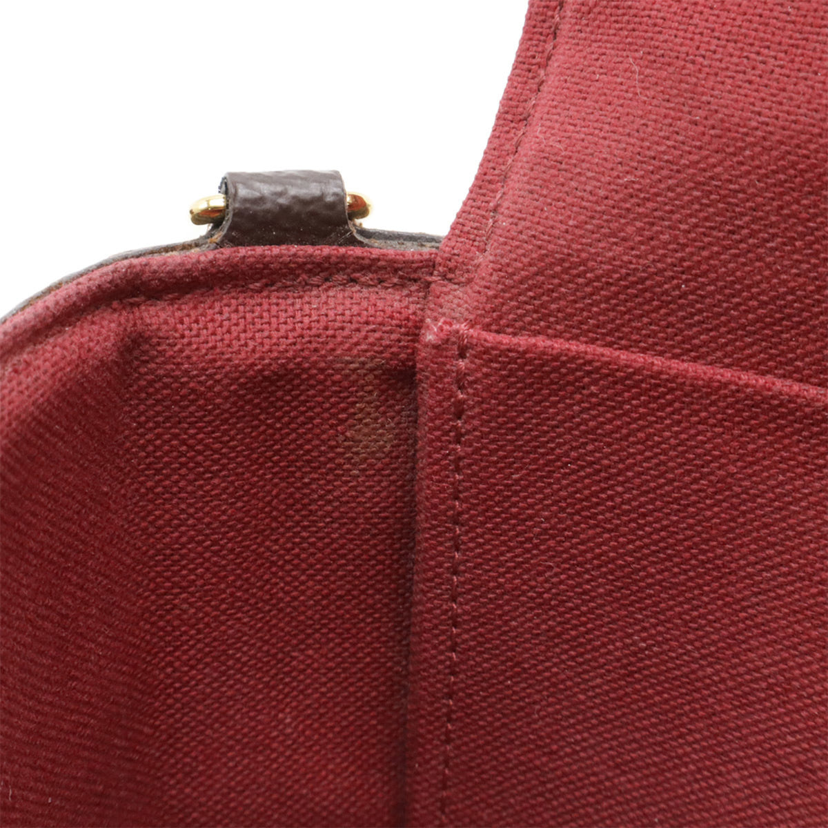 Louis Vuitton Fuchsia Monogram Canvas Leather Clutch Bag Pochette Shoulder Bag (Pre-Owned)