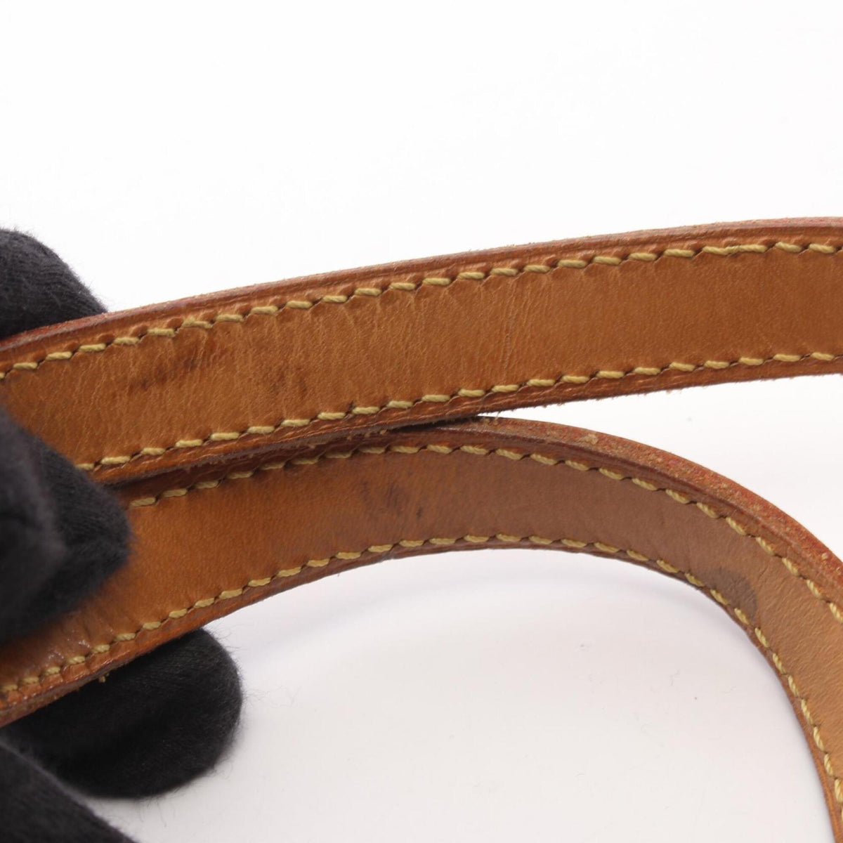 Louis Vuitton Brown Coated Canvas Leather Handbag (Pre-Owned)