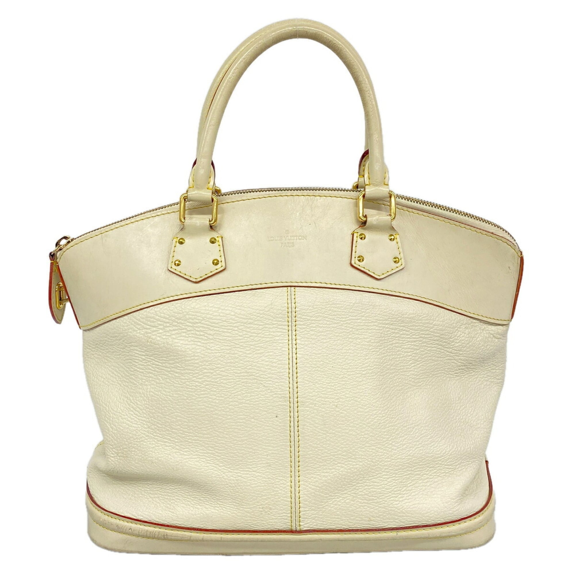 Louis Vuitton Blanc Handbag (Pre-Owned)