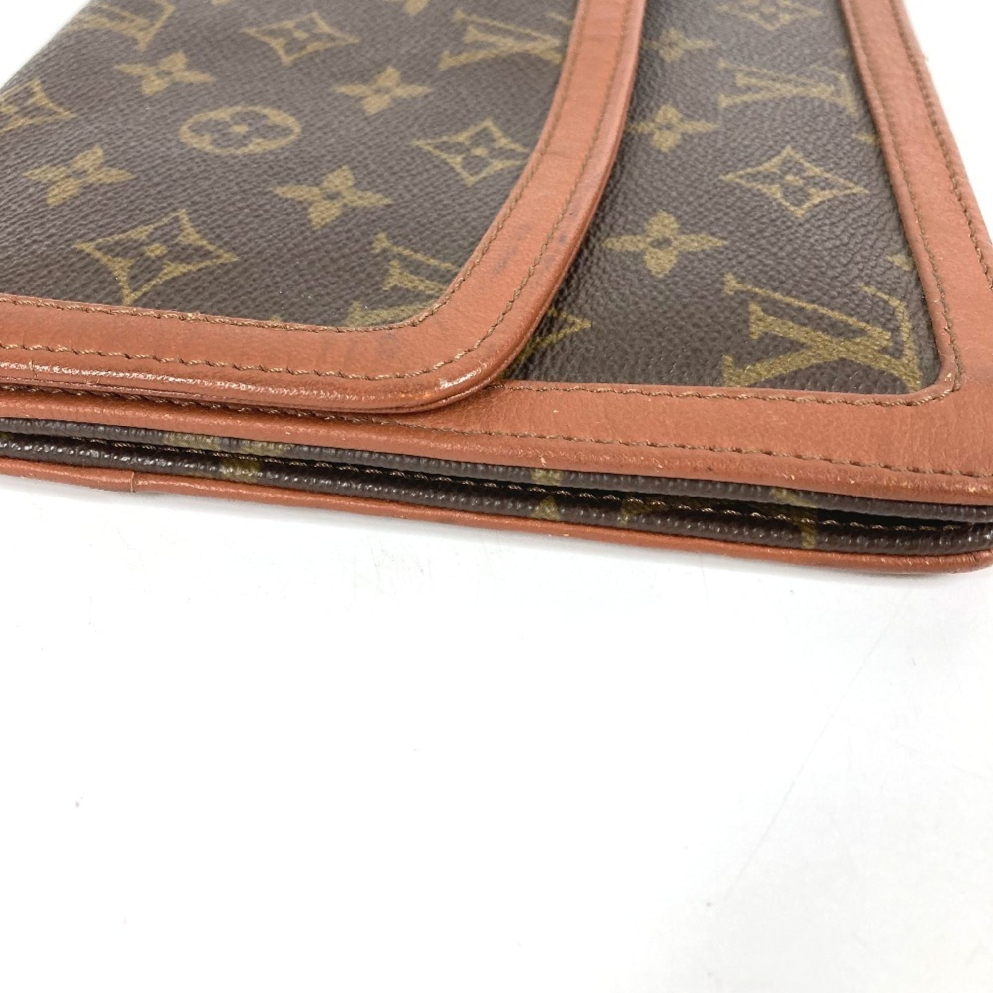 Louis Vuitton Monogram Brown Monogram Clutch Bag (Pre-Owned)