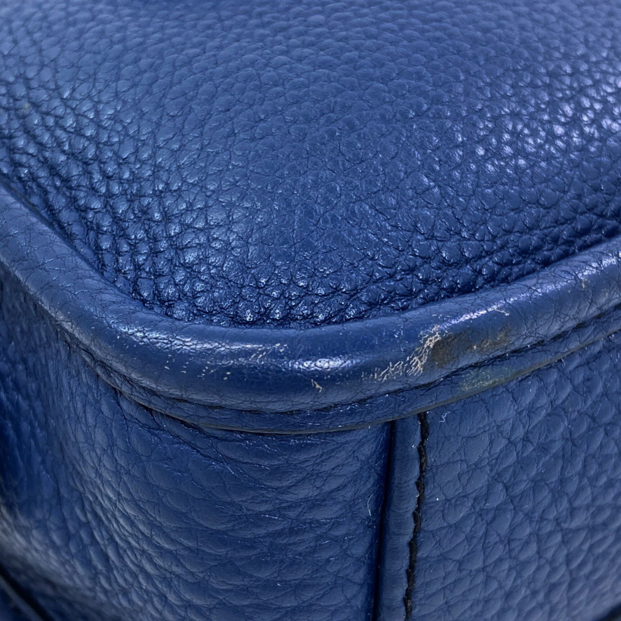 Miu Miu Blue Leather Handbag (Pre-Owned)