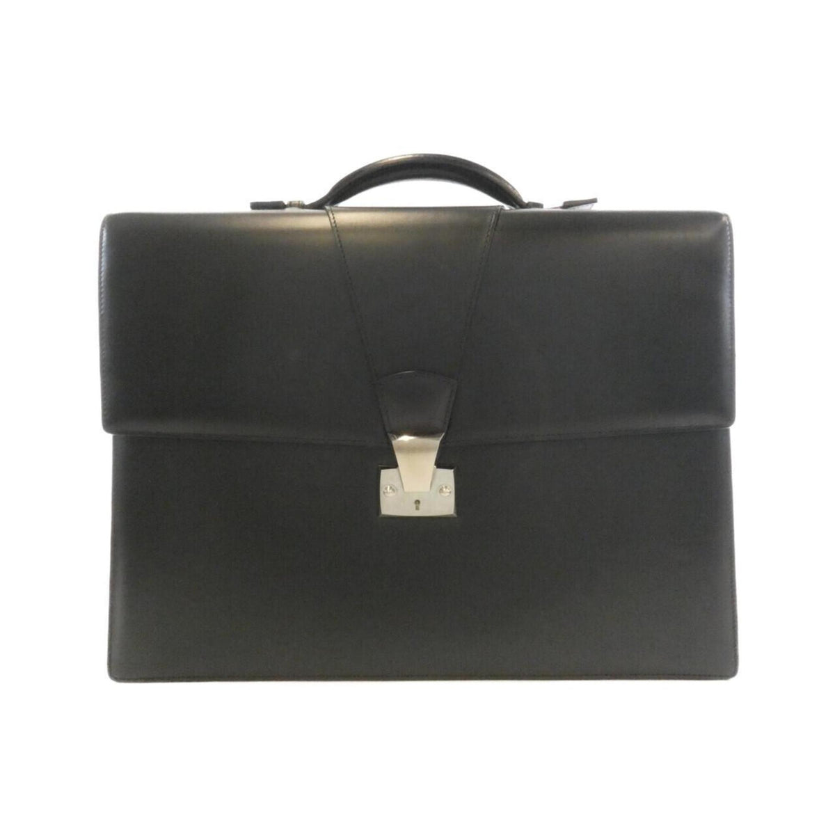Cartier Black Leather Handbag (Pre-Owned)