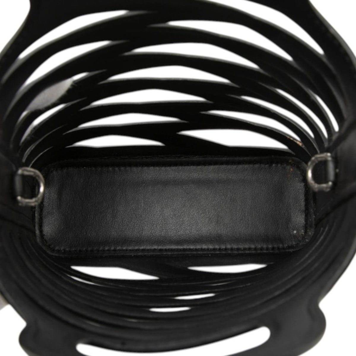 Balenciaga Black Leather Handbag Shoulder Bag (Pre-Owned)
