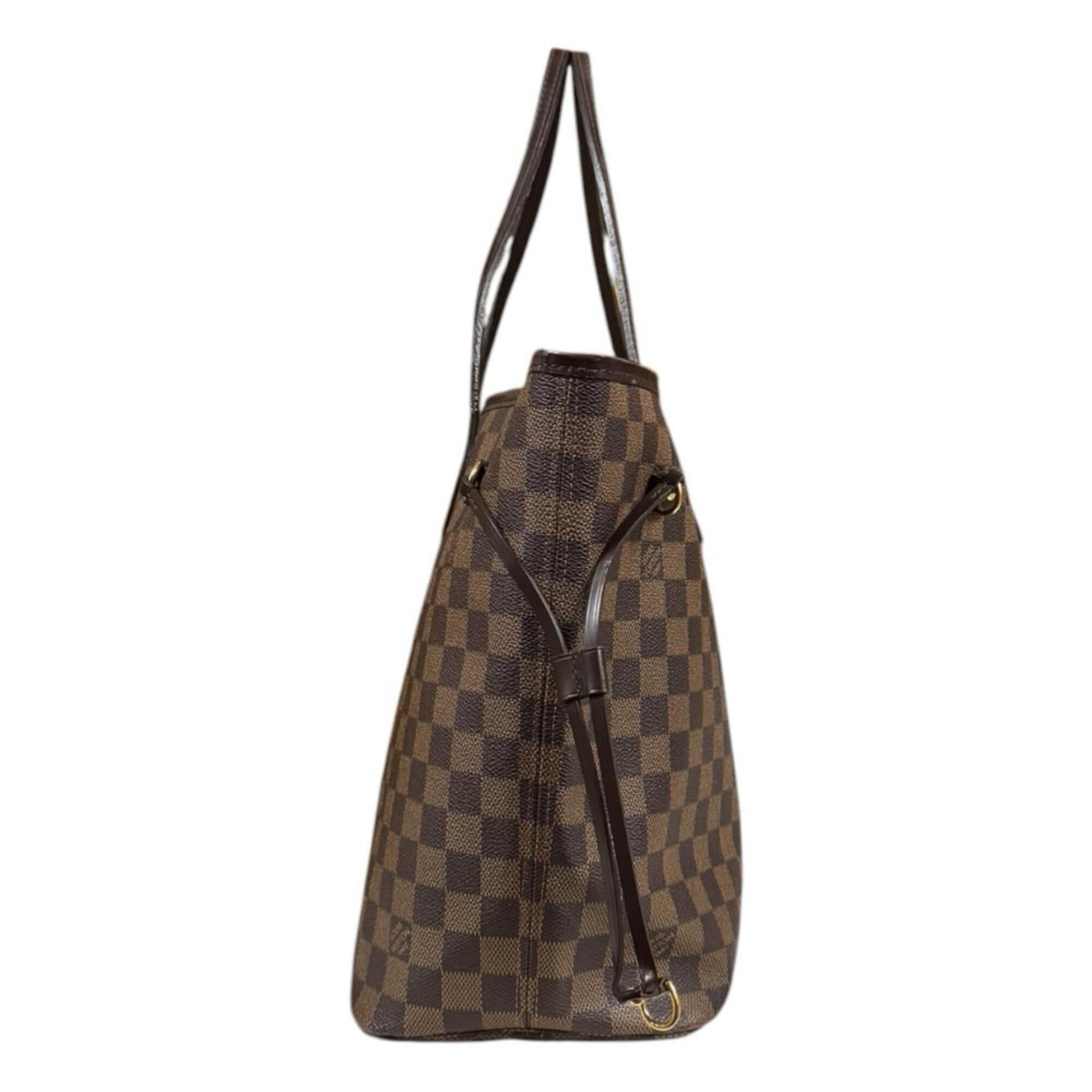 Louis Vuitton Brown Damier Canvas Tote Bag (Pre-Owned)