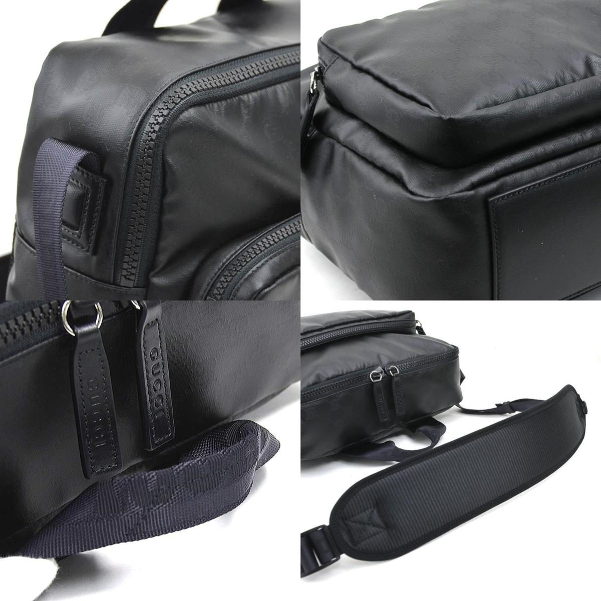 Gucci Black Pvc Shoulder Bag (Pre-Owned)