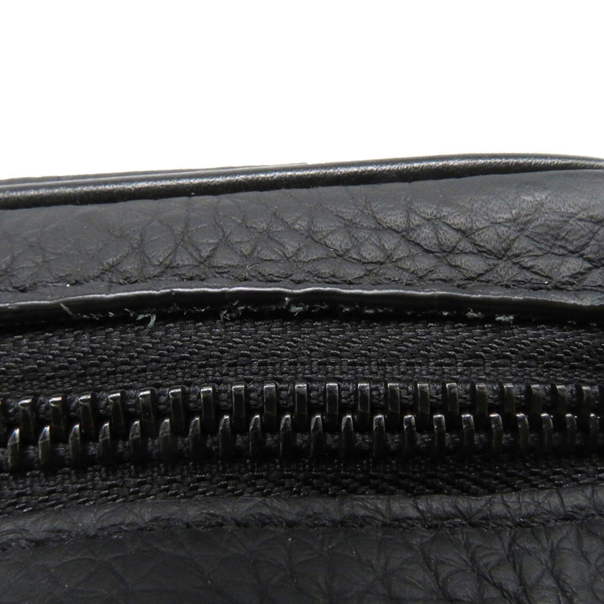 Louis Vuitton Black Monogram Noir Monogram Clutch Bag Handbag Pouch (Pre-Owned)