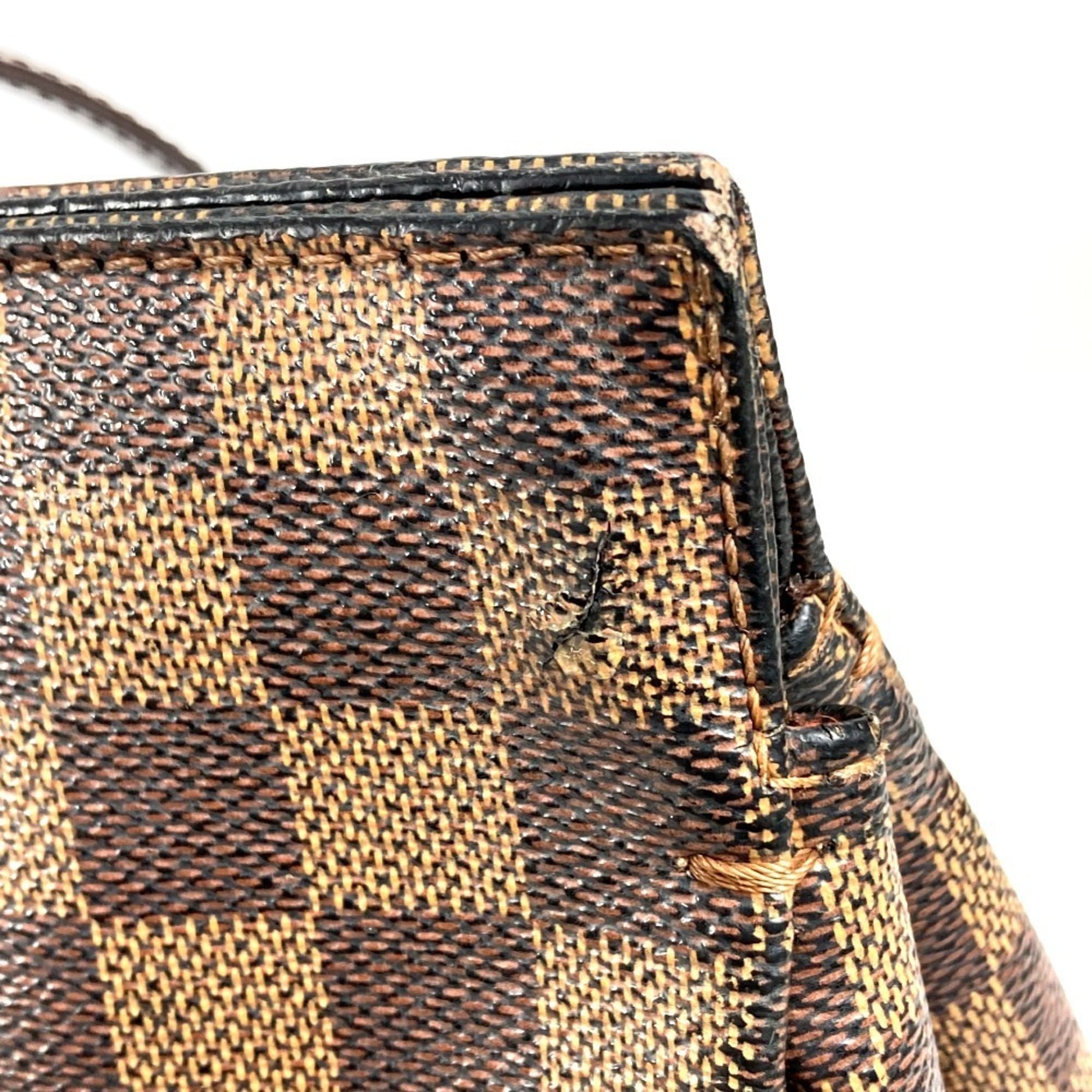 Louis Vuitton Brown Damier Canvas Shoulder Bag Tote Bag (Pre-Owned)