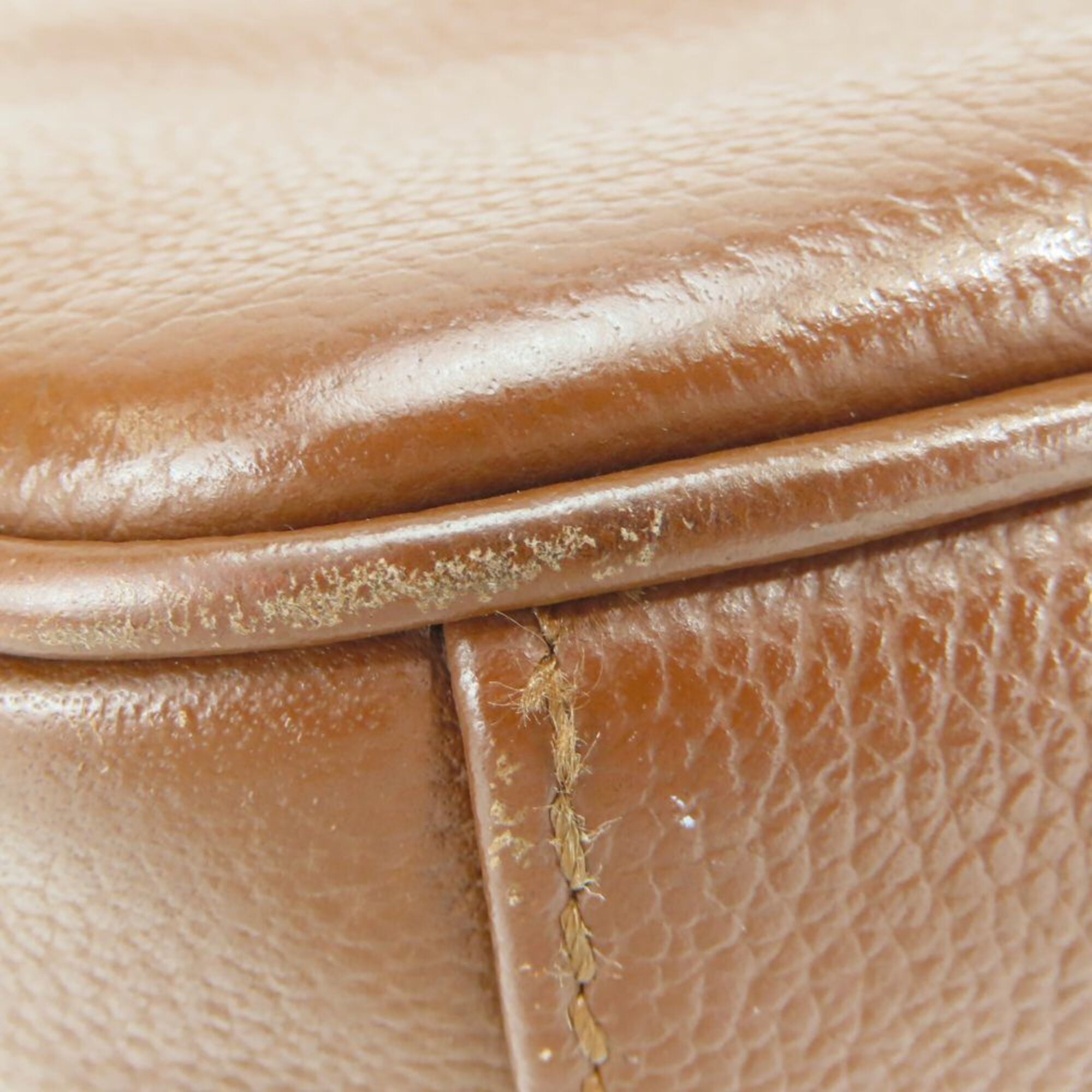 Coach Brown Leather Shoulder Bag (Pre-Owned)