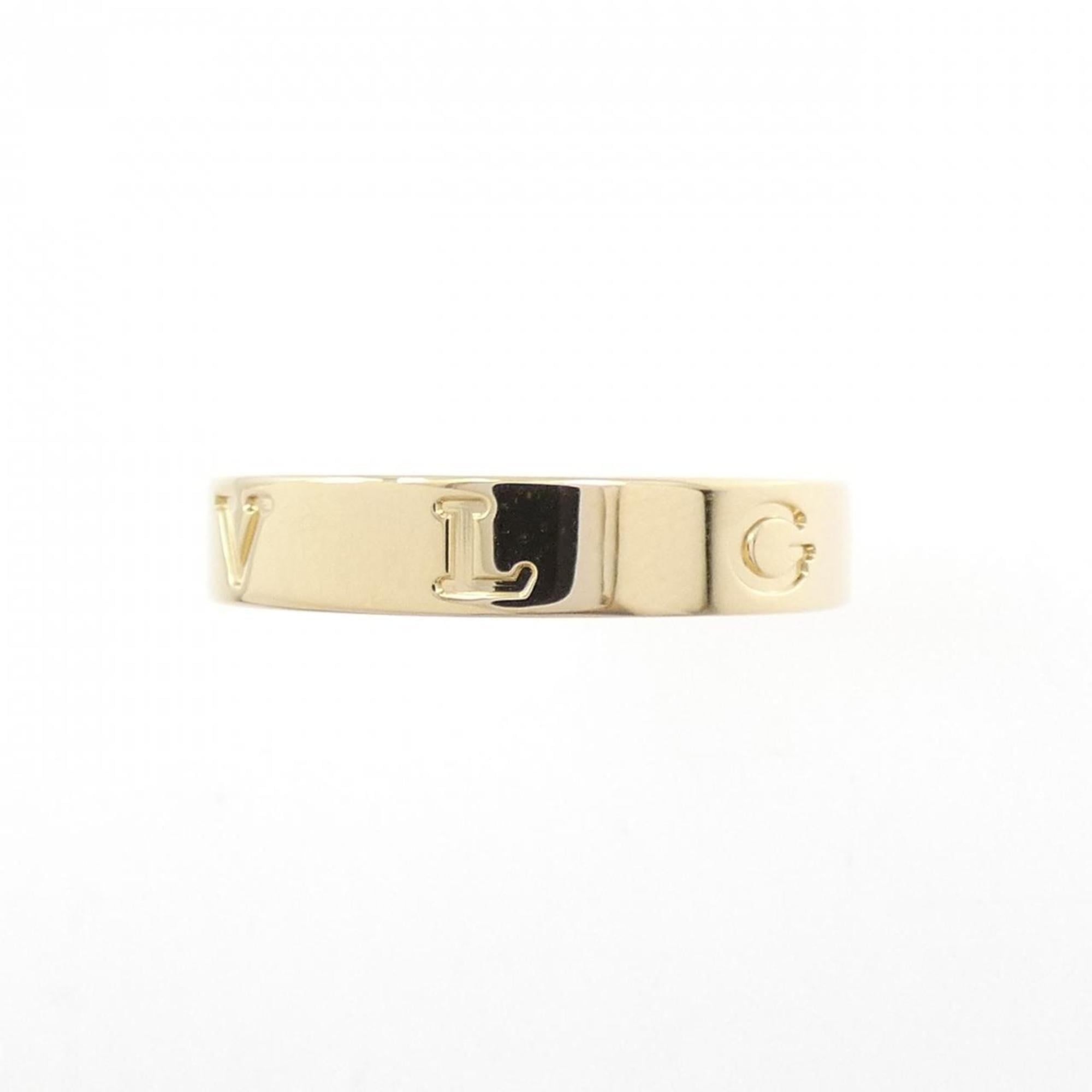 Bvlgari Yellow Gold Yellow Gold (18K) Band Ring (Pre-Owned)