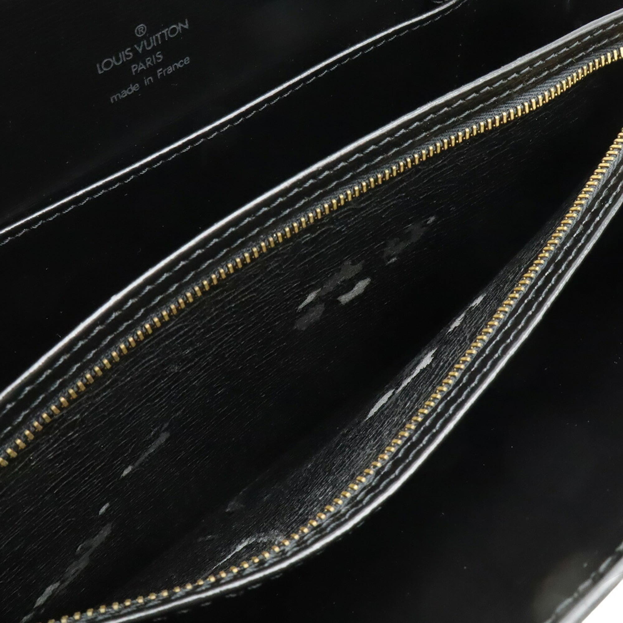 Louis Vuitton Epi Black Noir Epi Leather Shoulder Bag (Pre-Owned)