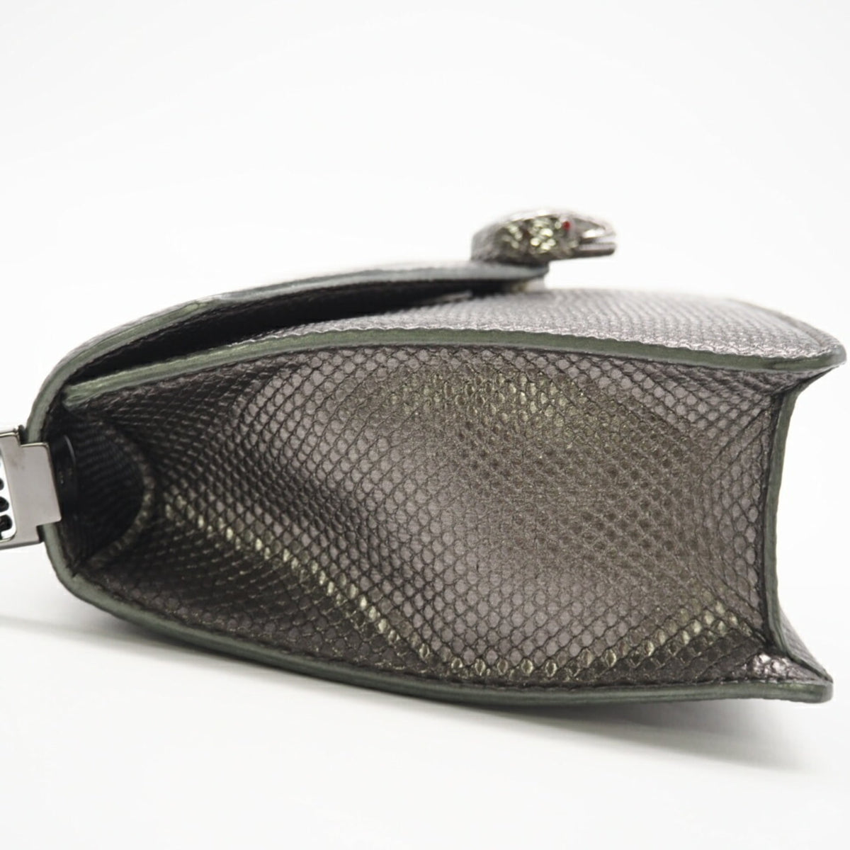 Bvlgari Silver Leather Shoulder Bag (Pre-Owned)