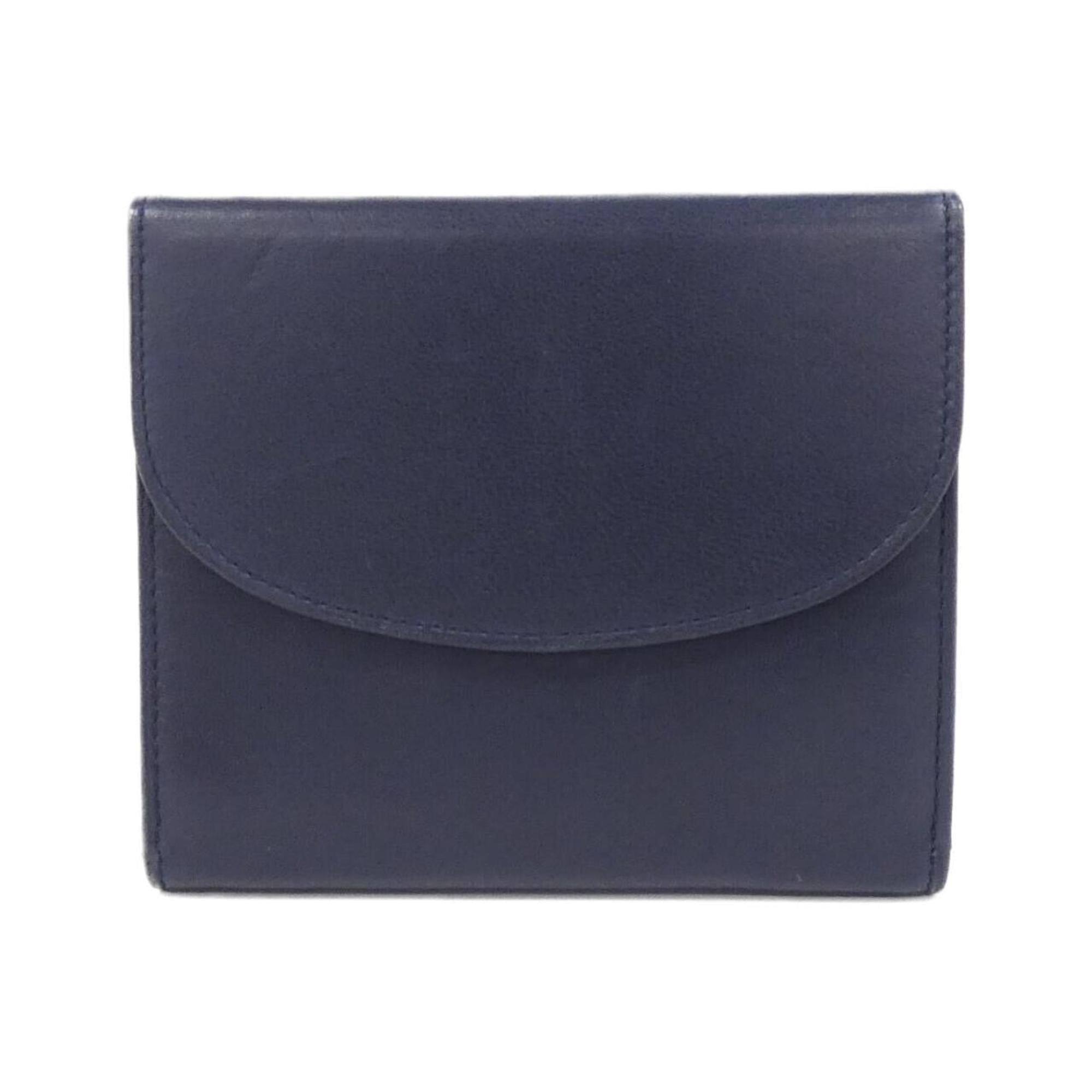Loewe Blue Leather Wallet (Tri-Fold) (Pre-Owned)