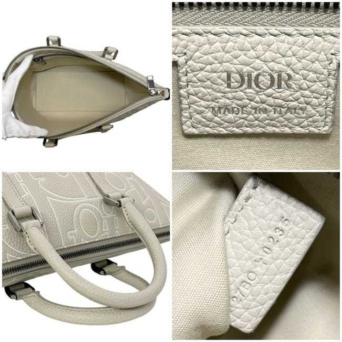 Christian Dior Beige Leather Handbag (Pre-Owned)