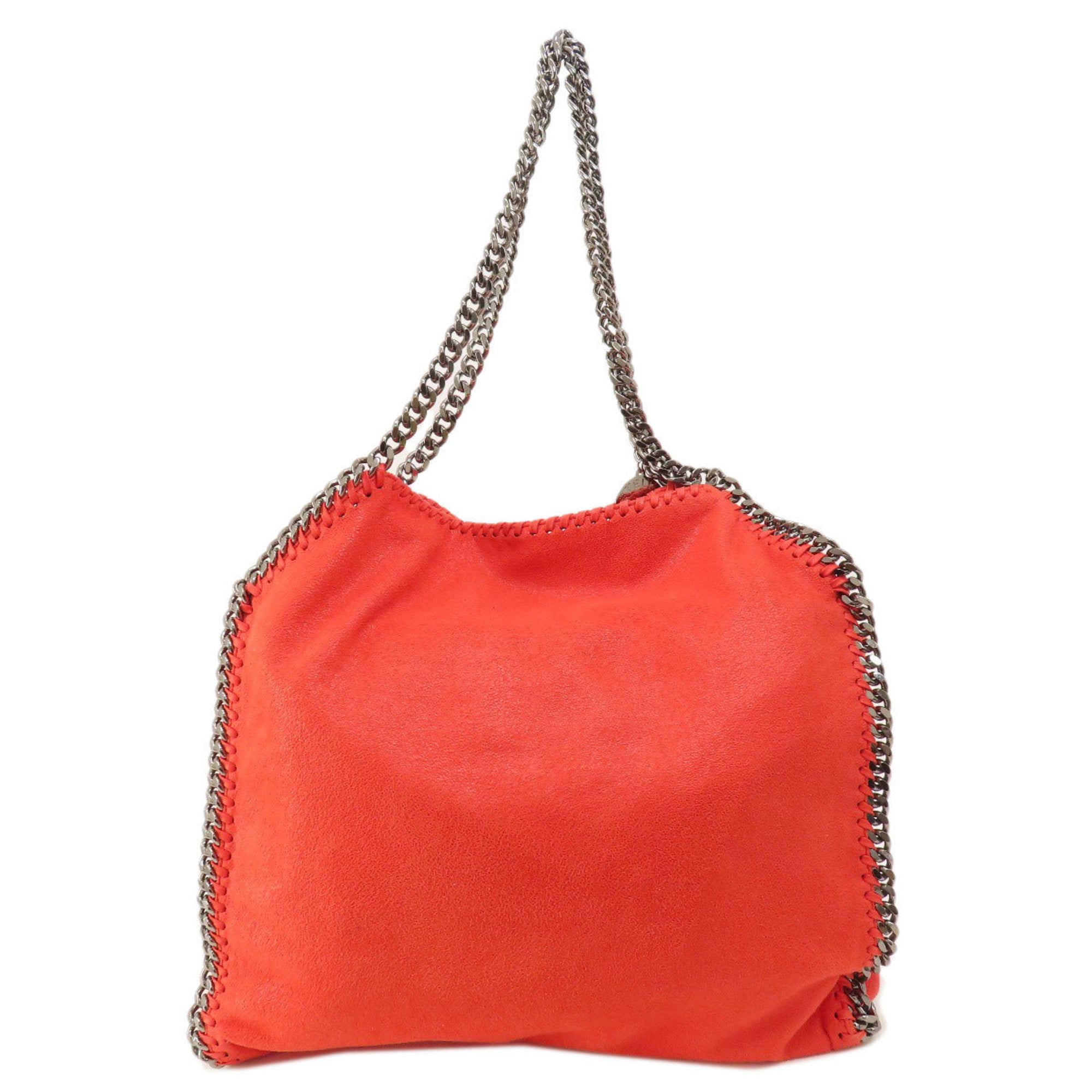 Stella Mccartney Orange Polyester Tote Bag (Pre-Owned)