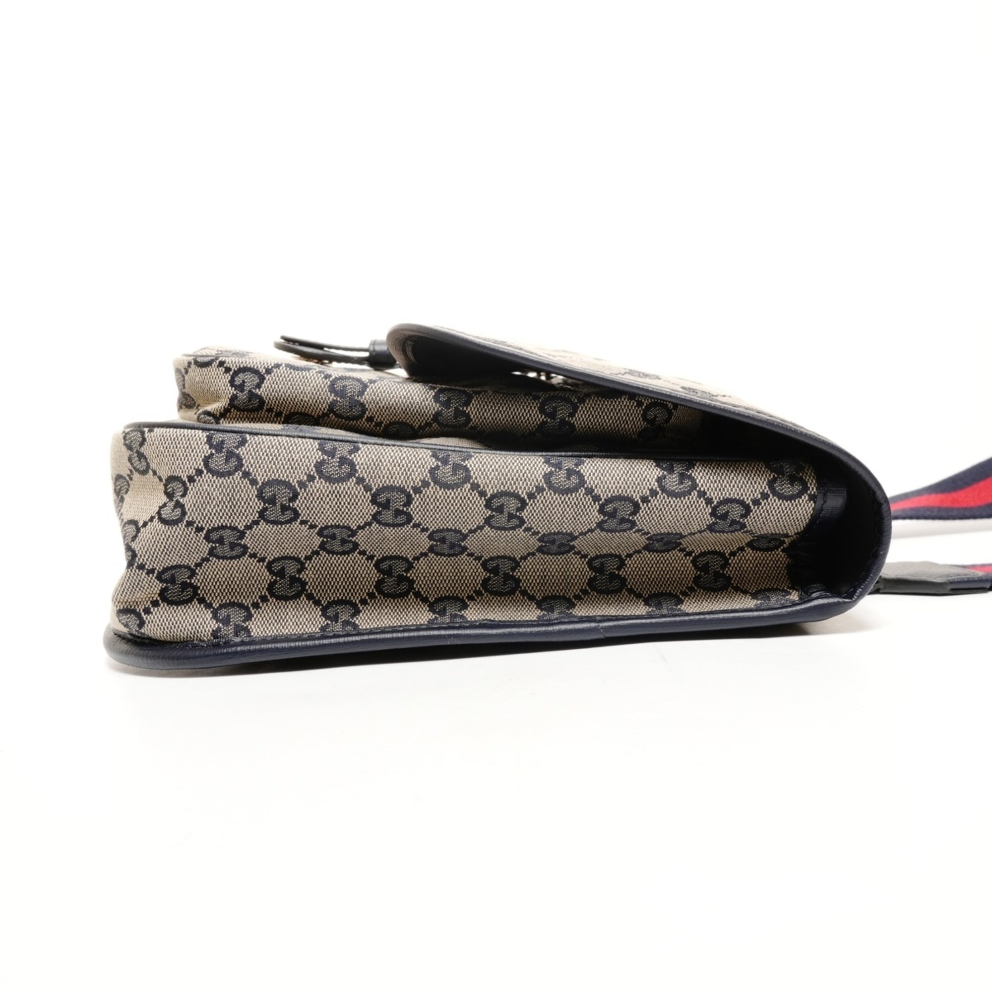 Gucci Beige Messenger Bag Shoulder Bag (Pre-Owned)