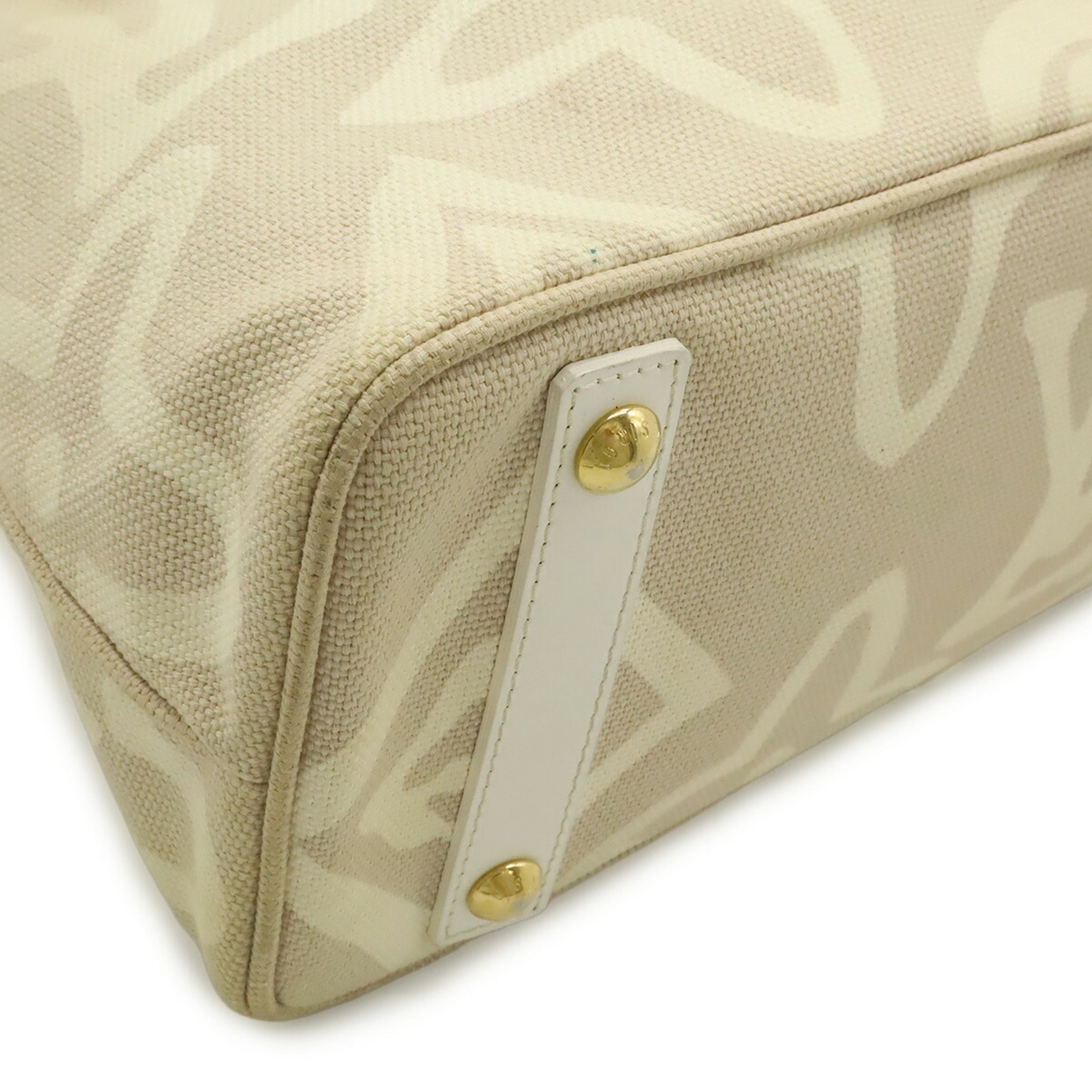 Louis Vuitton Sable Canvas Leather Shoulder Bag Tote Bag (Pre-Owned)