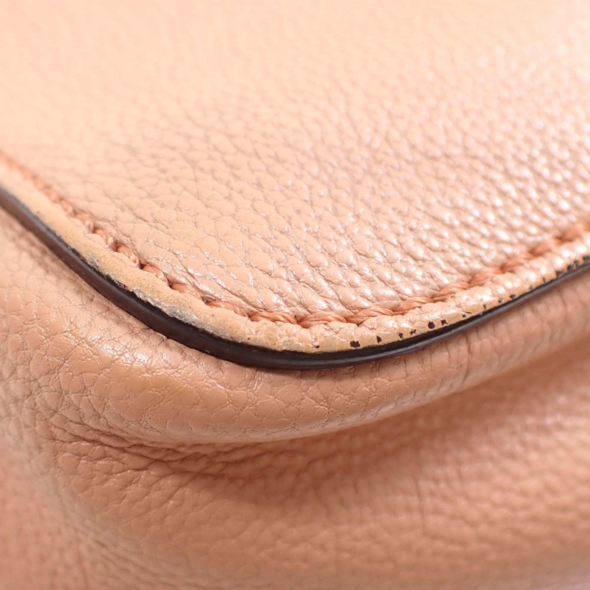 Chloé Elsie Pink Leather Shoulder Bag (Pre-Owned)