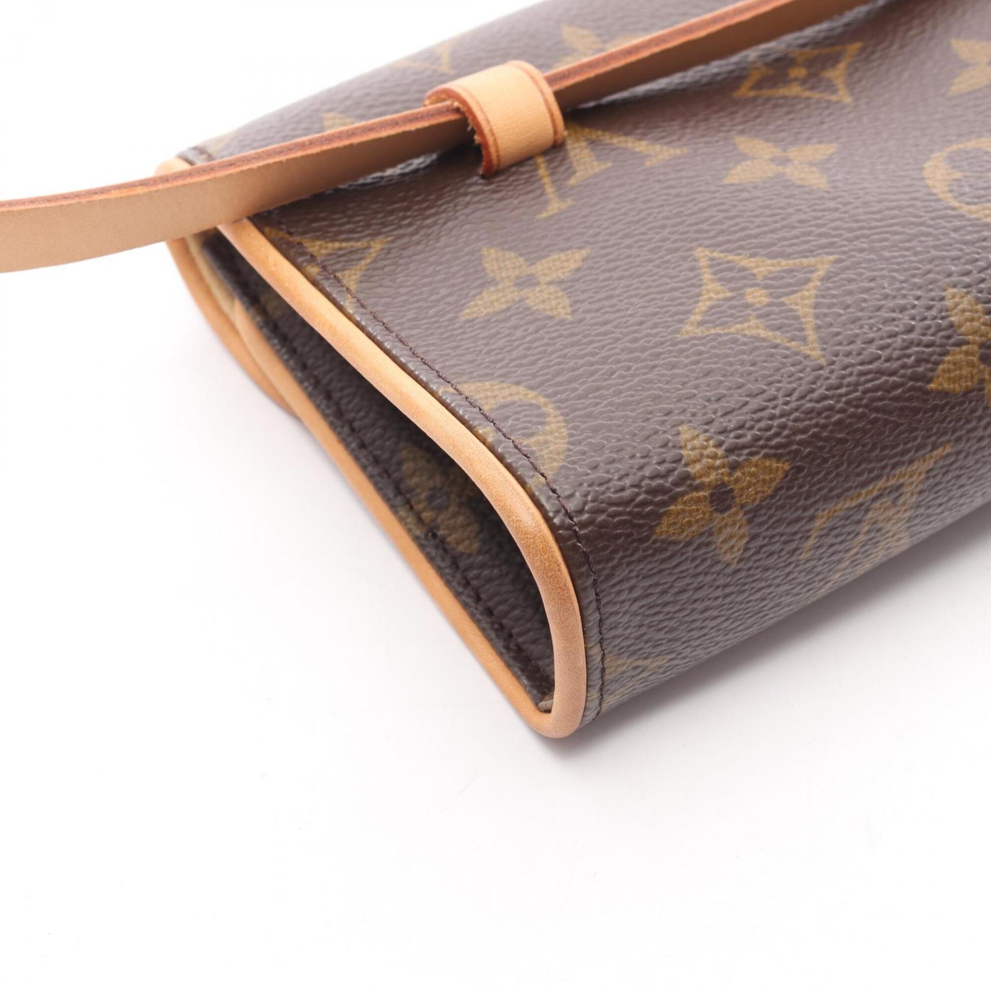 Louis Vuitton Brown Monogram Coated Canvas Leather Fanny Pack (Pre-Owned)