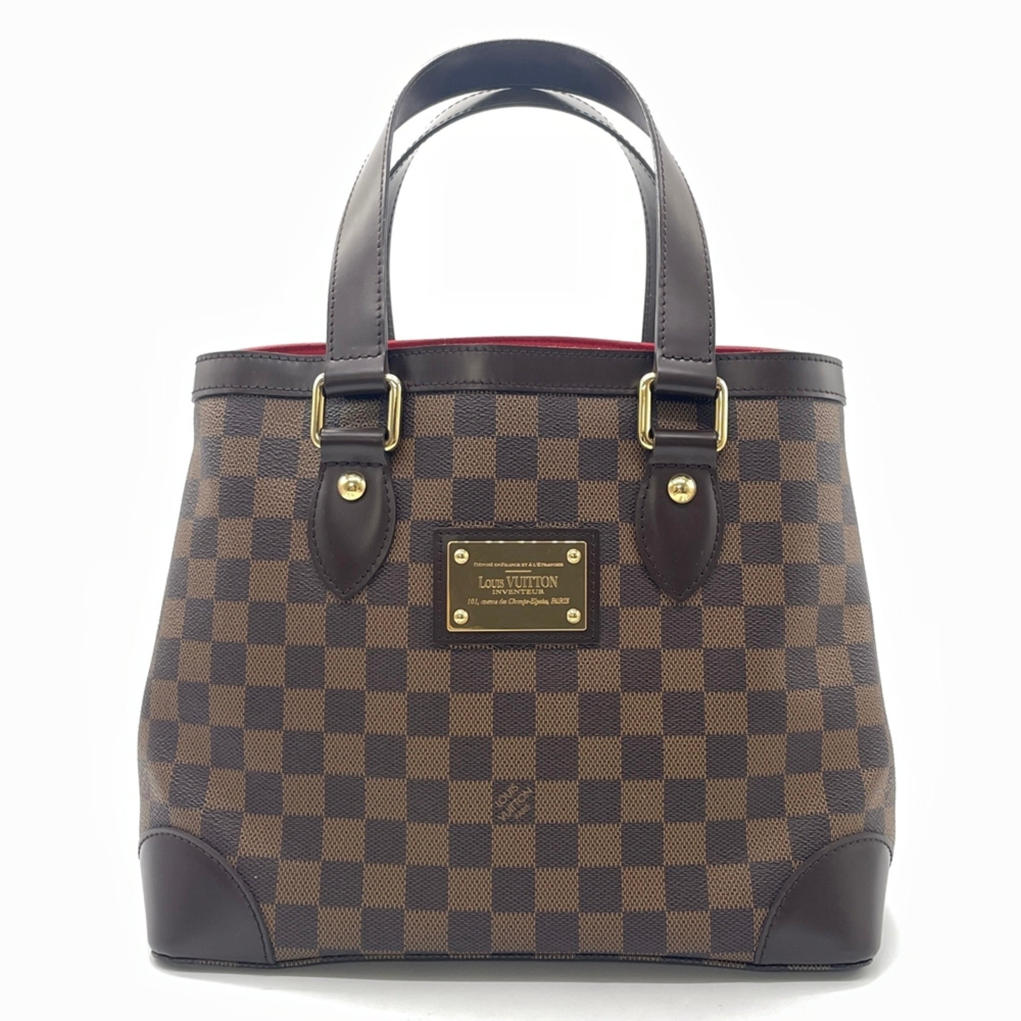 Louis Vuitton Damier Canvas Ebene Damier Canvas Tote Bag (Pre-Owned)