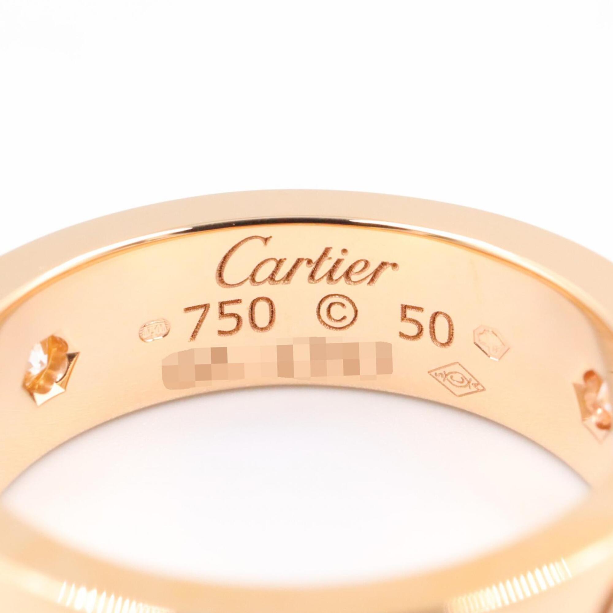 Cartier Gold Clear Pink Gold (18K) Band Ring (Pre-Owned)