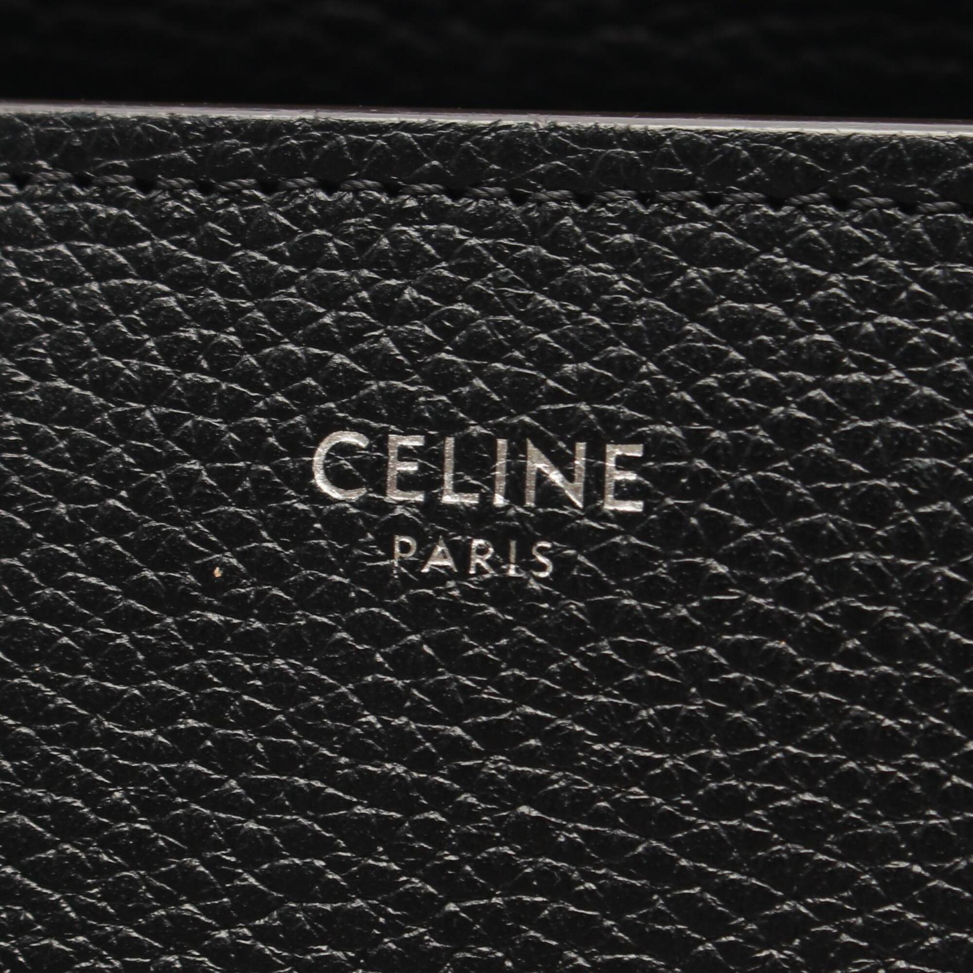 Celine Black Leather Handbag (Pre-Owned)