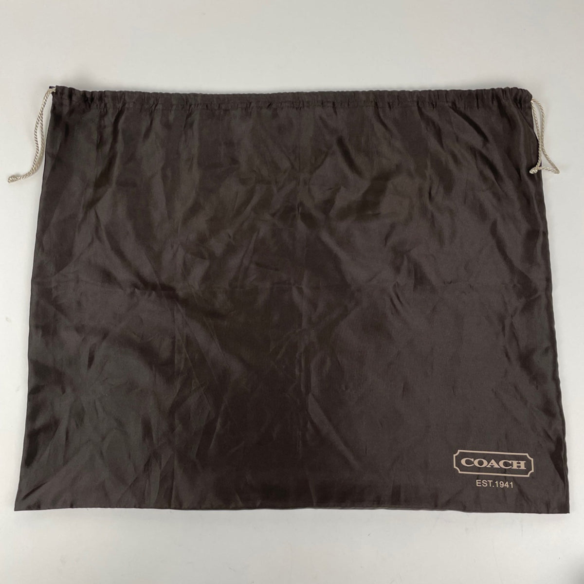 Coach Signature Brown Canvas Leather Shoulder Bag (Pre-Owned)