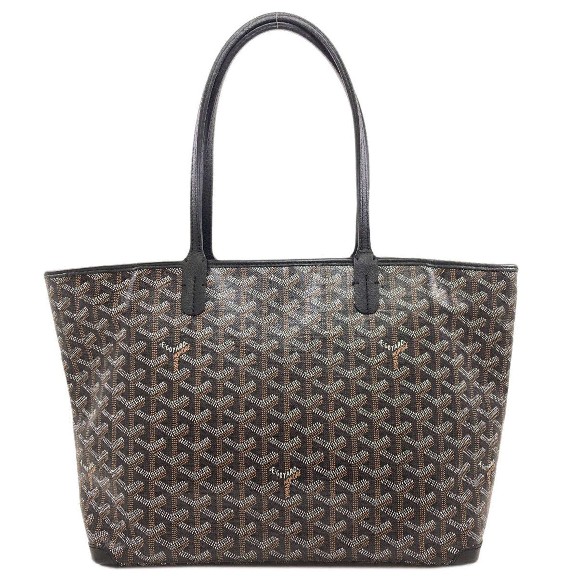 Goyard Brown Pvc Tote Bag (Pre-Owned)