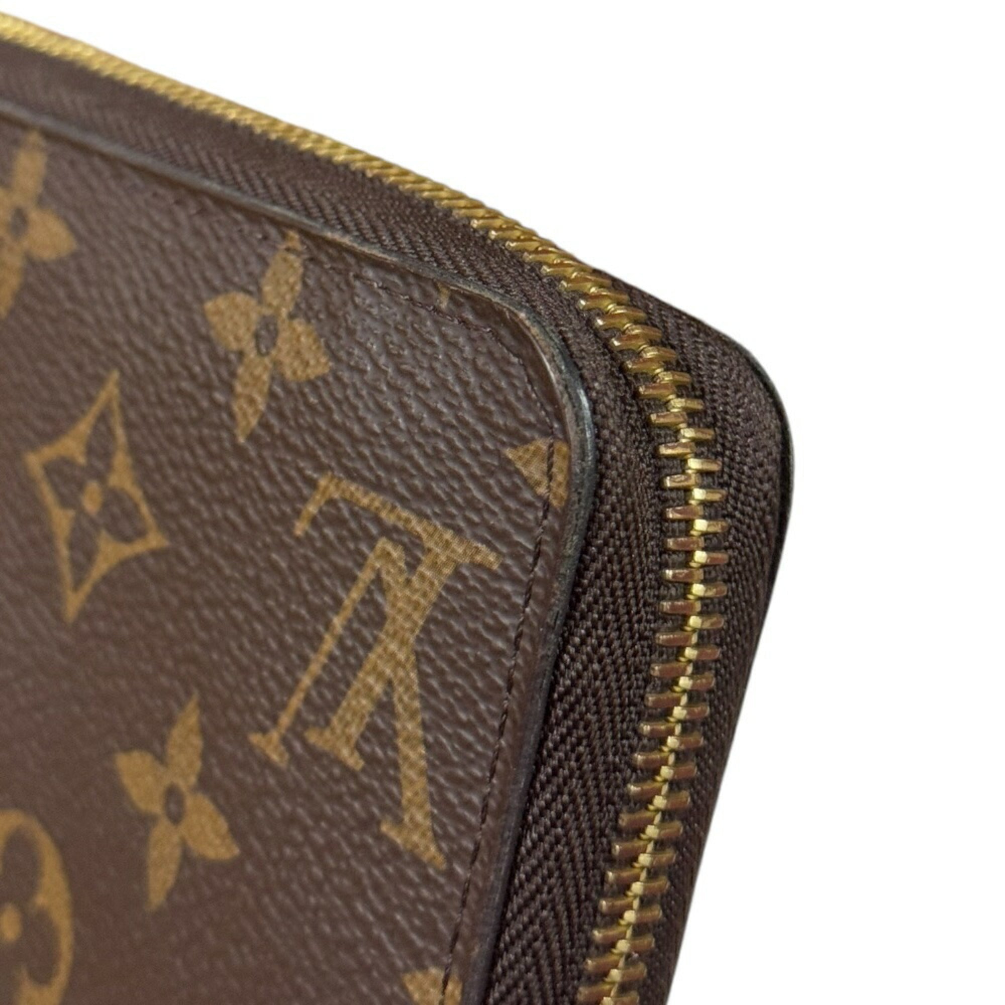 Louis Vuitton Monogram Brown Monogram Long Wallet (Bi-Fold) (Pre-Owned)