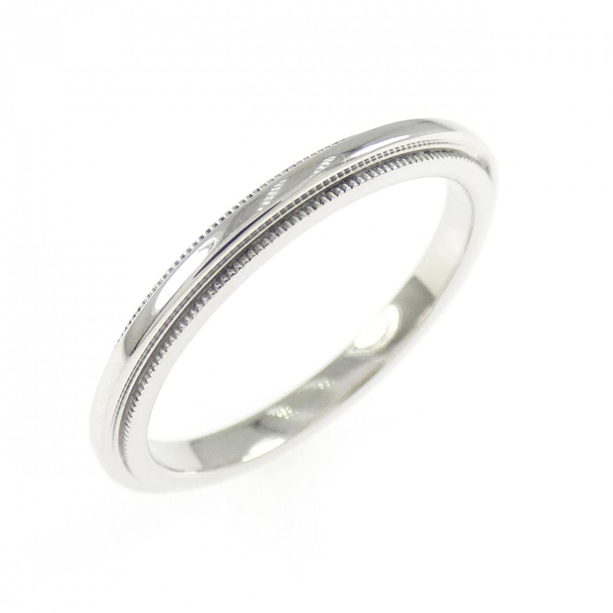 Tiffany Platinum 950 Band Ring (Pre-Owned)