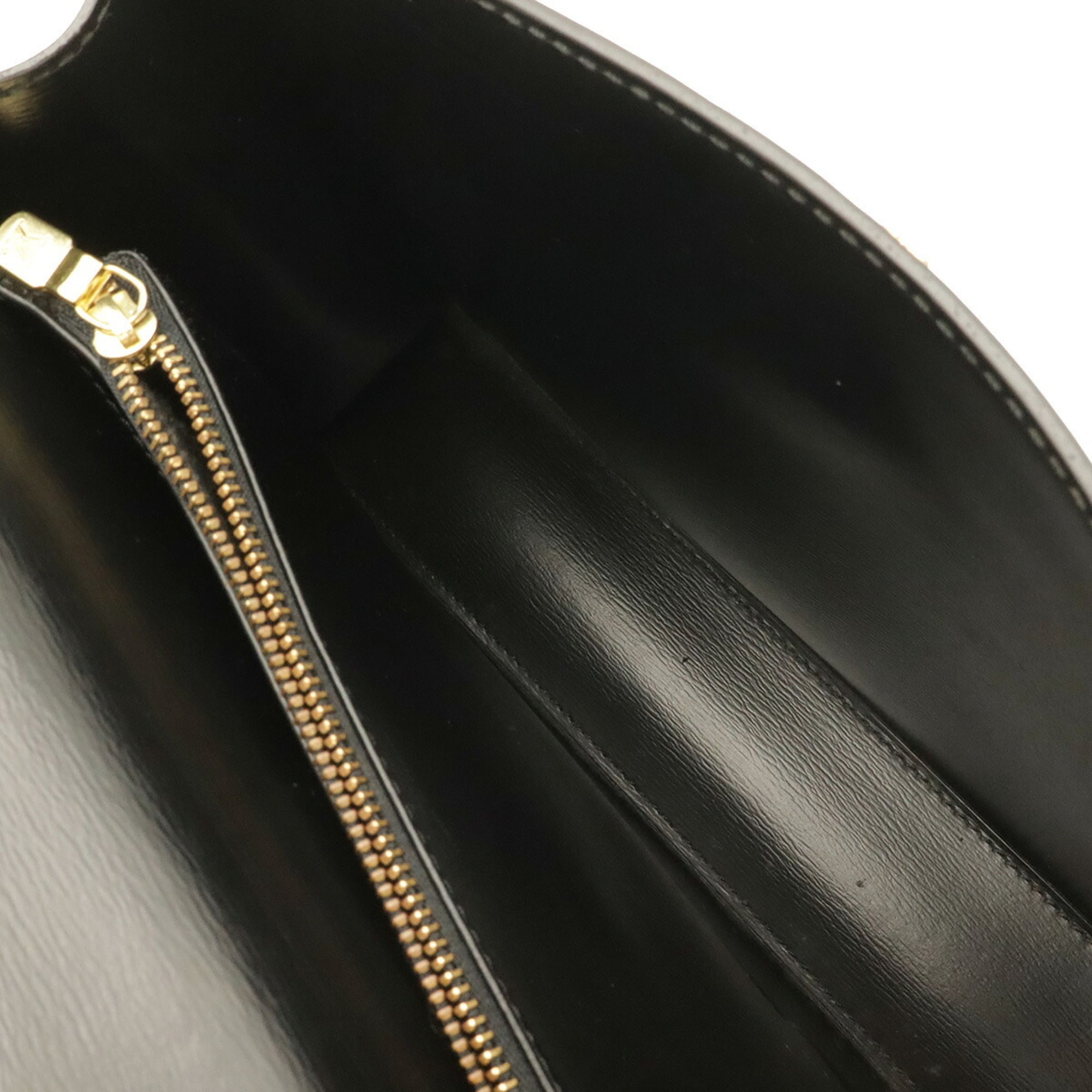 Louis Vuitton Black Galle Noir Epi Leather Handbag (Pre-Owned)