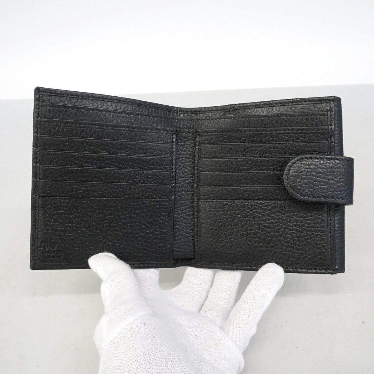 Gucci Black Leather Wallet (Bi-Fold) (Pre-Owned)