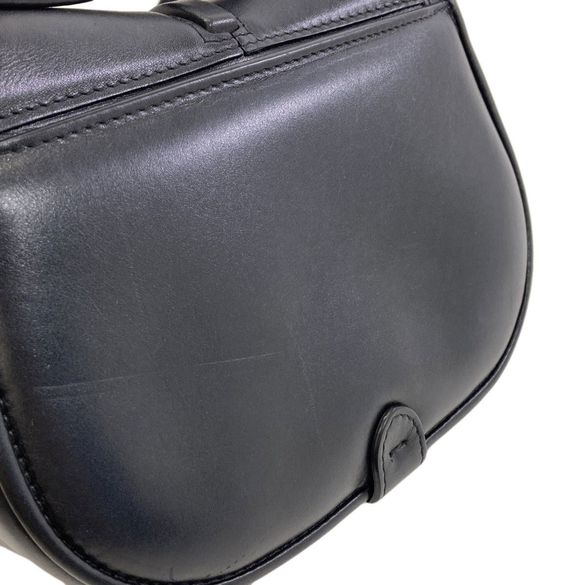 Fendi Black Leather Shoulder Bag (Pre-Owned)