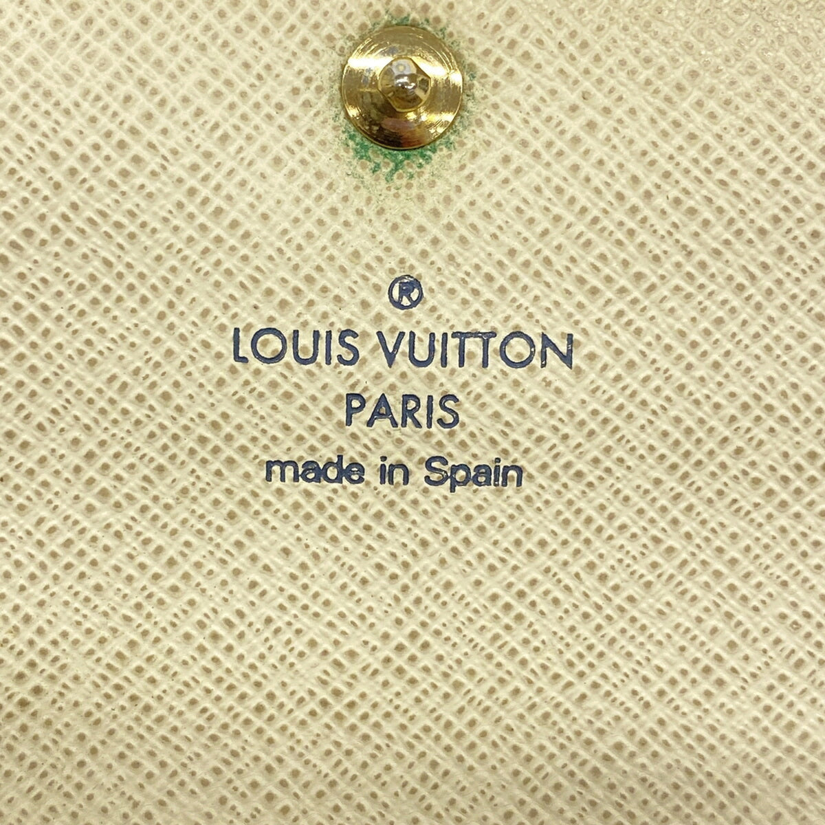 Louis Vuitton White Long Wallet (Bi-Fold) (Pre-Owned)