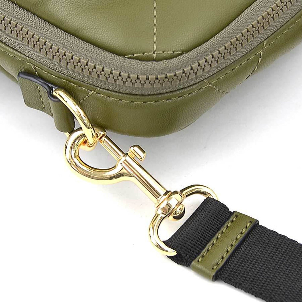 Marc Jacobs Khaki Leather Shoulder Bag (Pre-Owned)