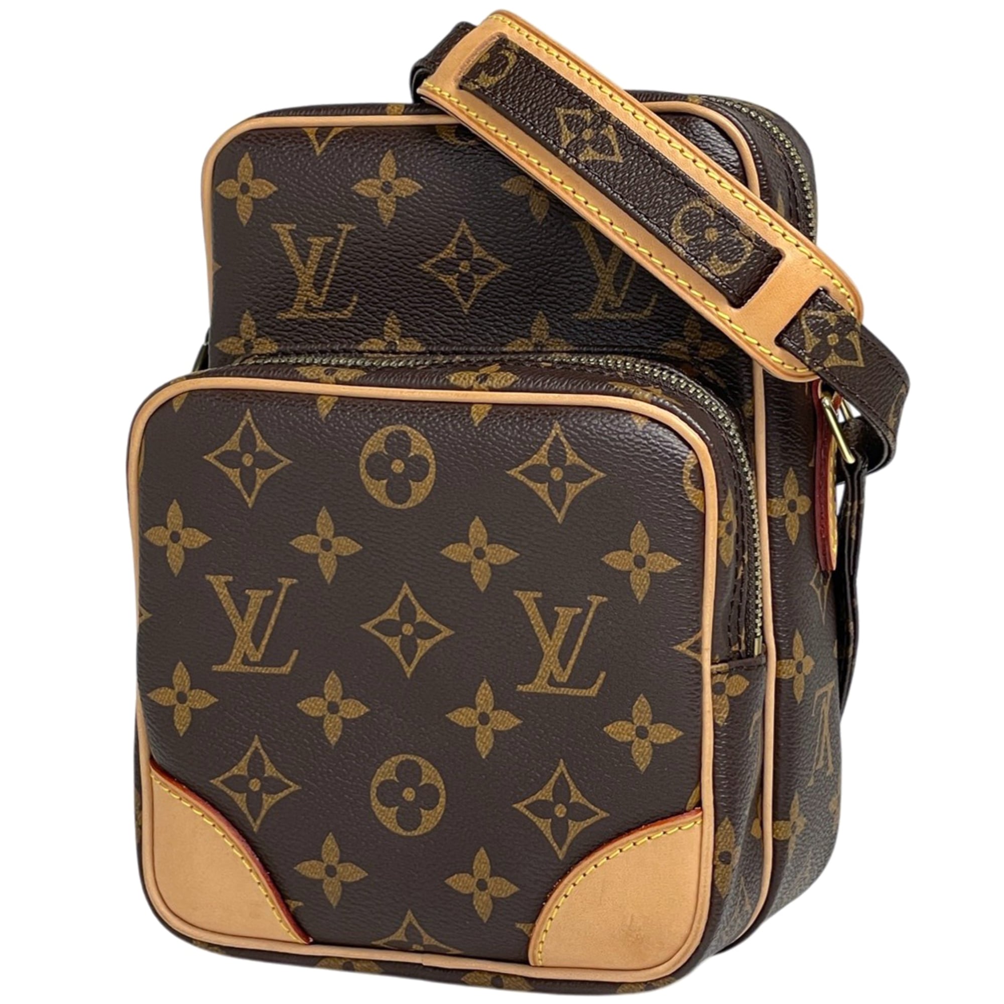 Louis Vuitton Brown Monogram Shoulder Bag (Pre-Owned)