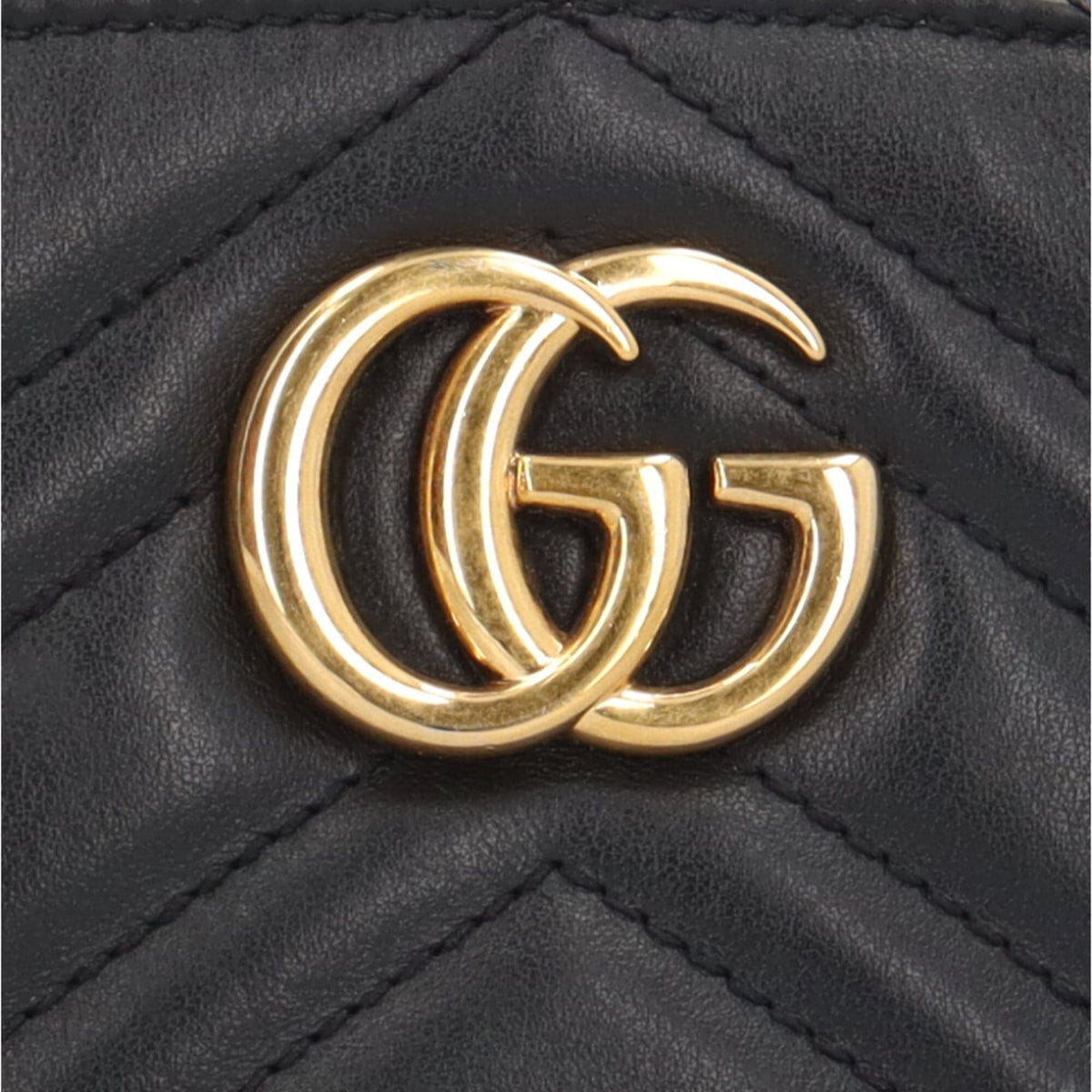 Gucci Black Leather Pouch (Pre-Owned)