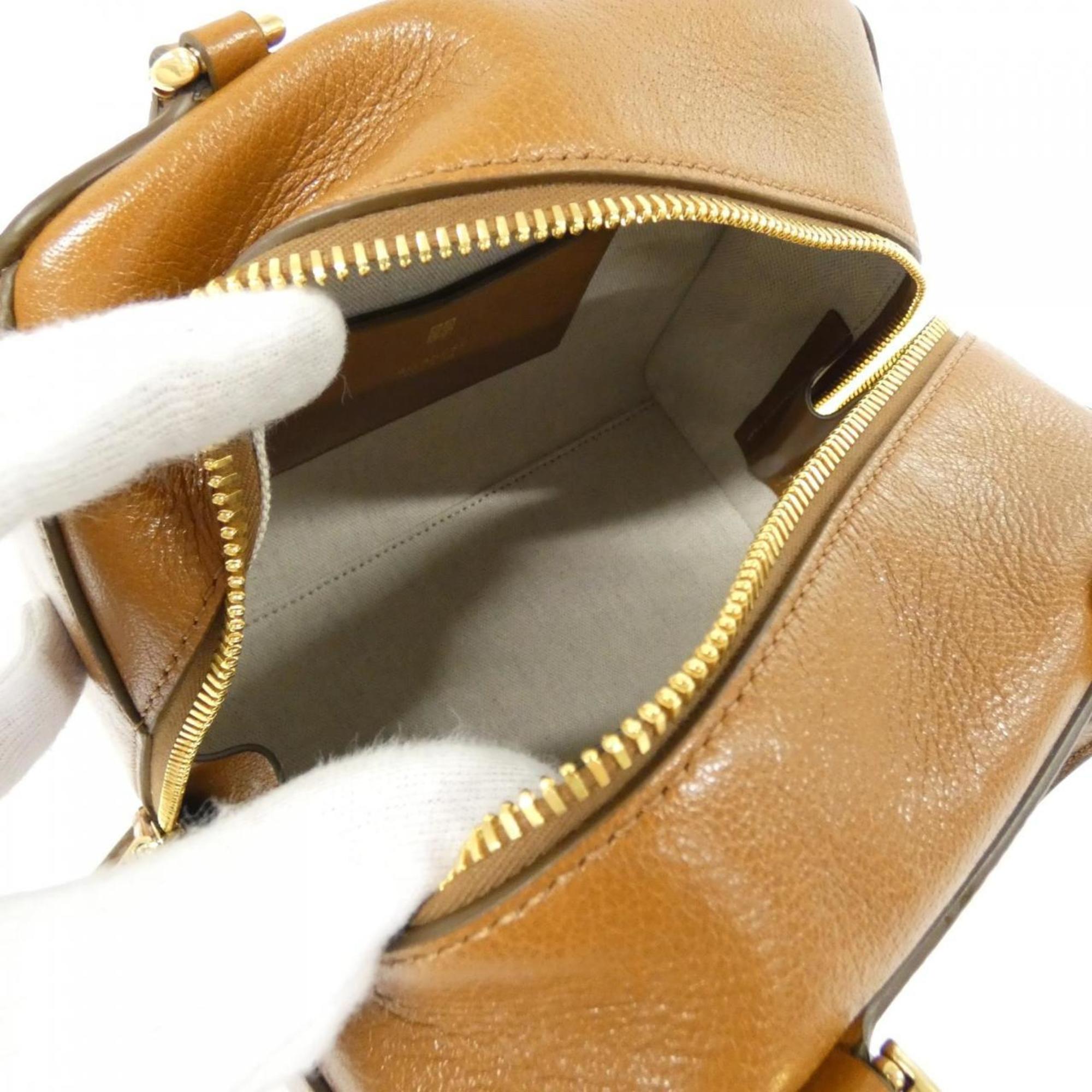 Givenchy Gold Leather Handbag (Pre-Owned)
