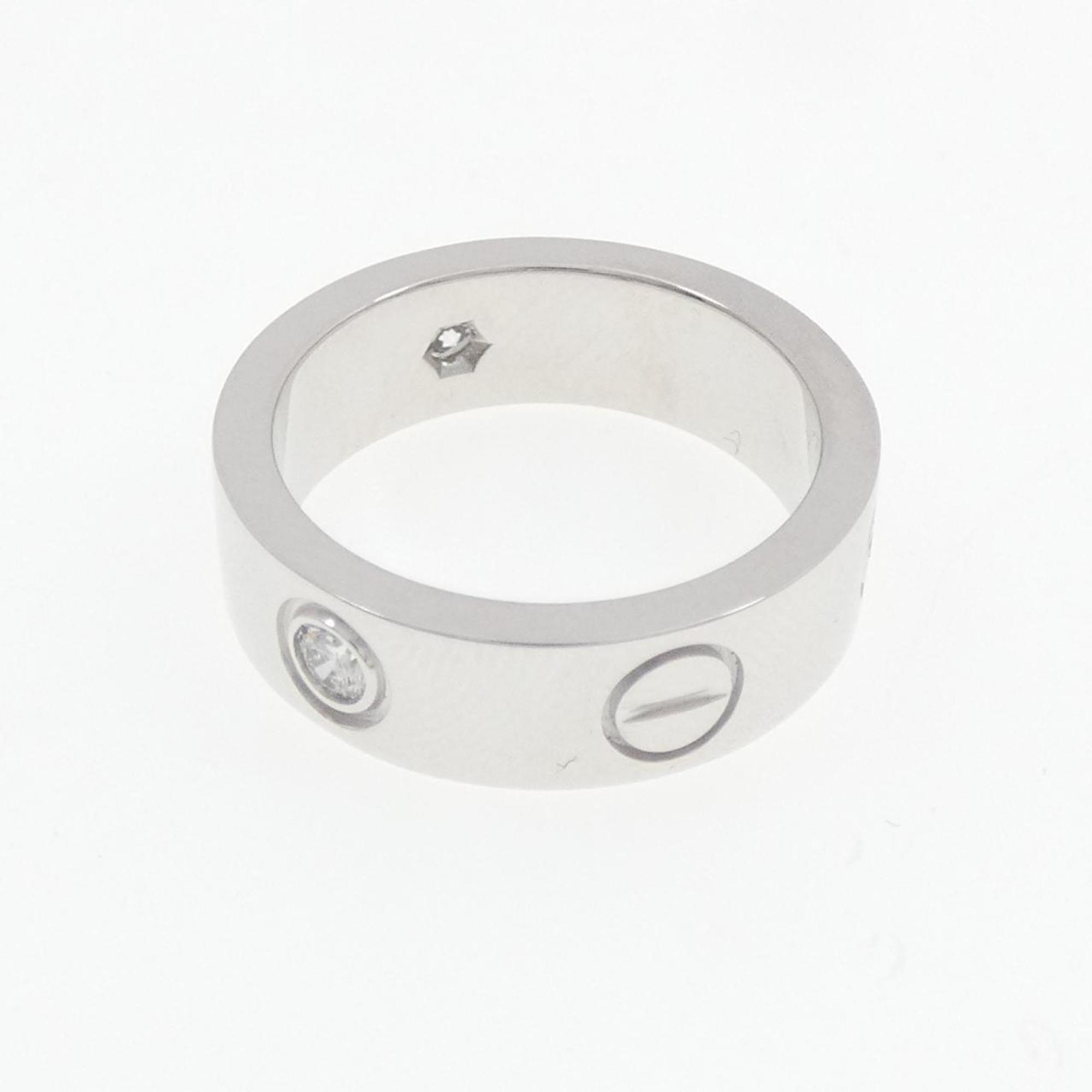Cartier White Gold White Gold (18K) Band Ring (Pre-Owned)