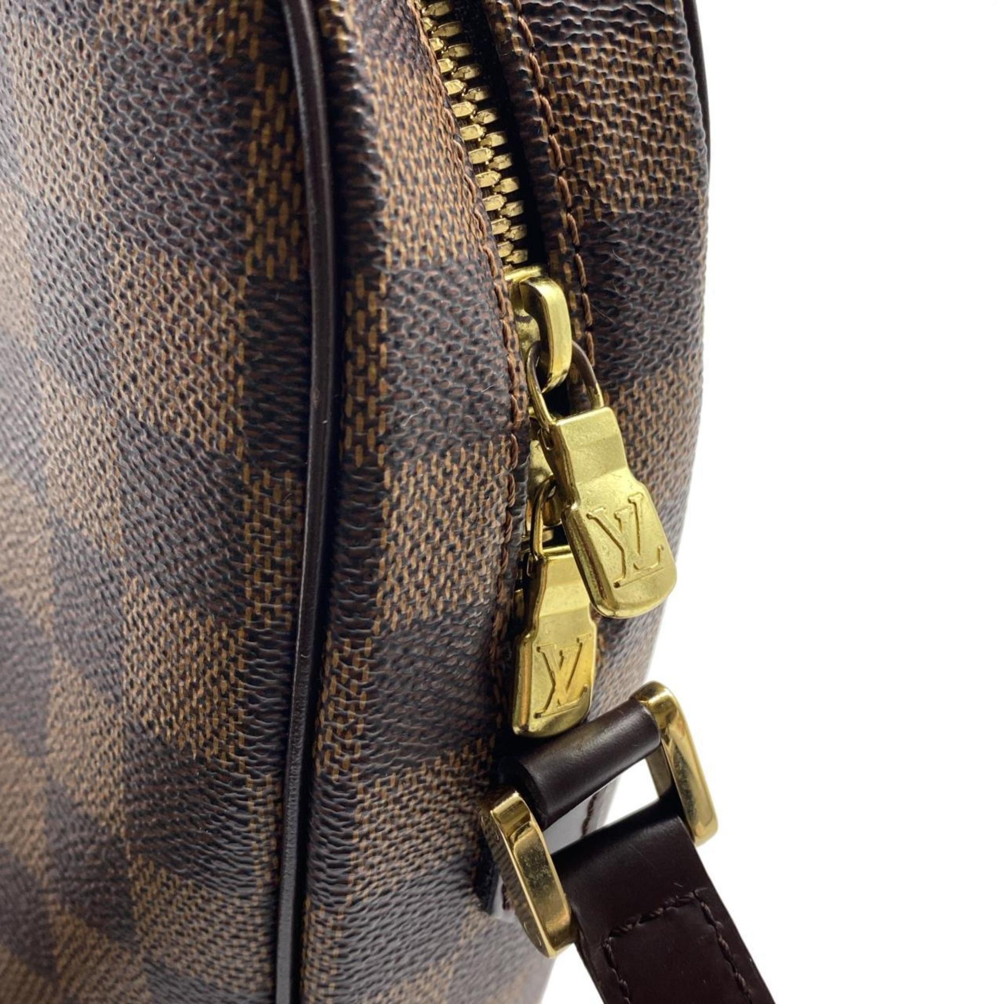 Louis Vuitton Ebene Coated Canvas Shoulder Bag (Pre-Owned)