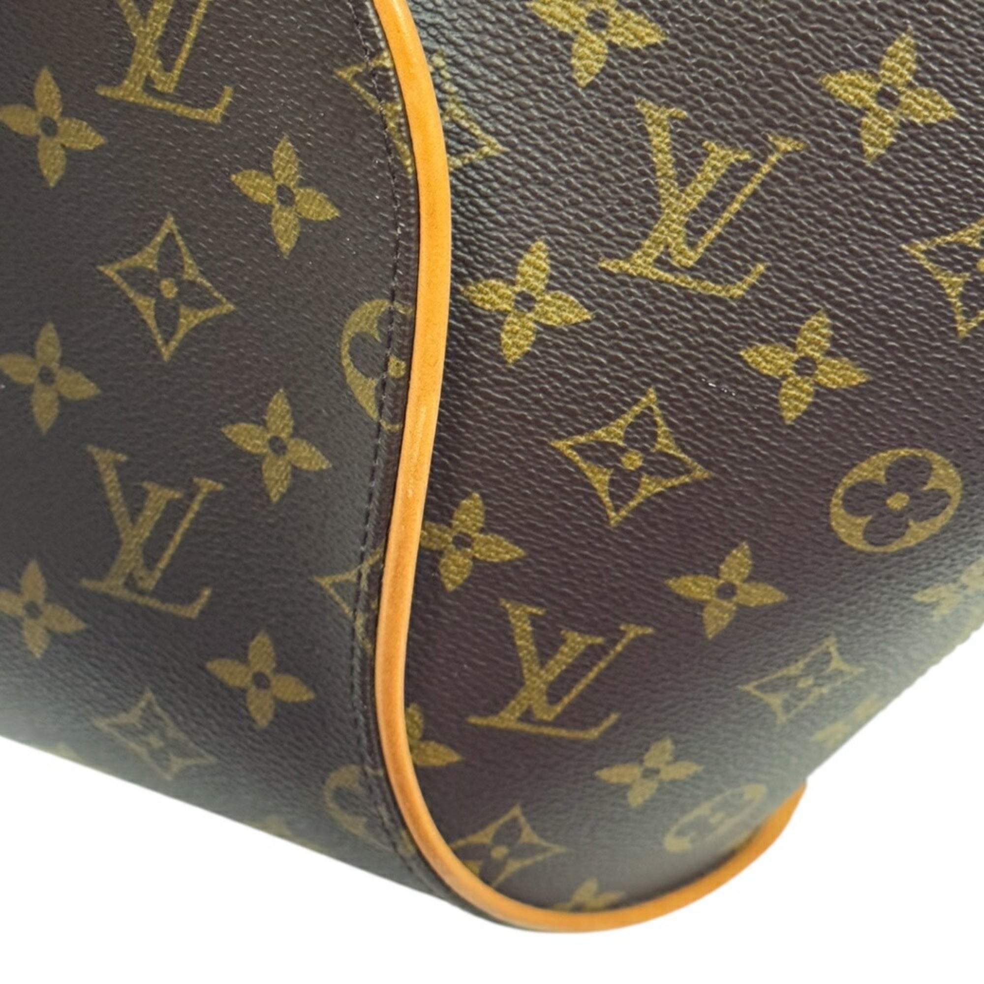 Louis Vuitton Brown Monogram Canvas Handbag (Pre-Owned)