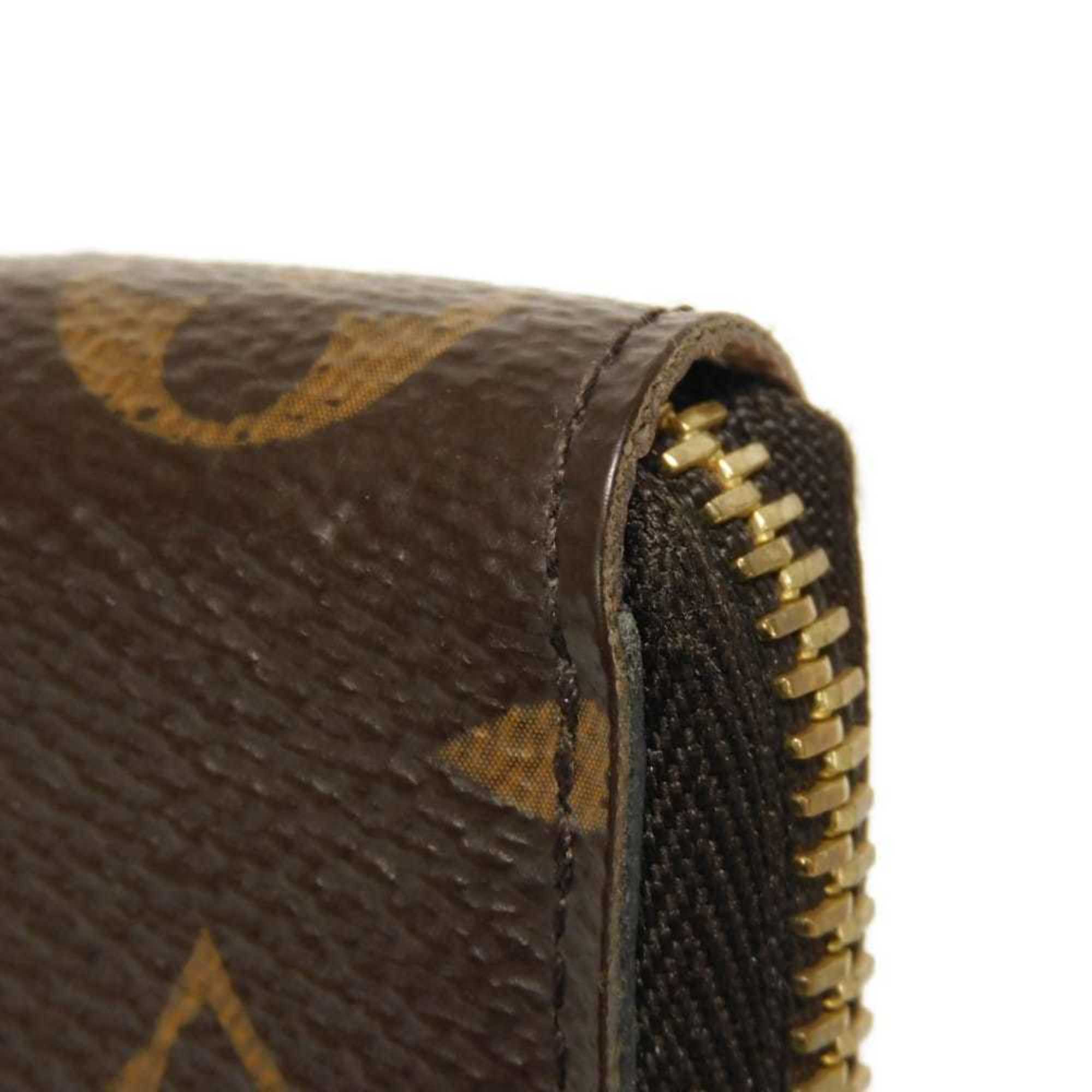 Louis Vuitton Brown Monogram Pink Rose Ballerine Monogram Canvas Leather Long Wallet (Bi-Fold) (Pre-Owned)