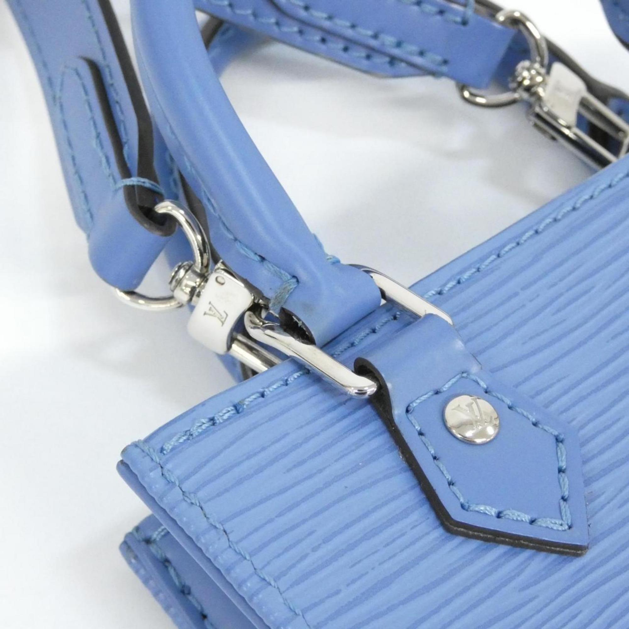 Louis Vuitton Blue Leather Handbag (Pre-Owned)