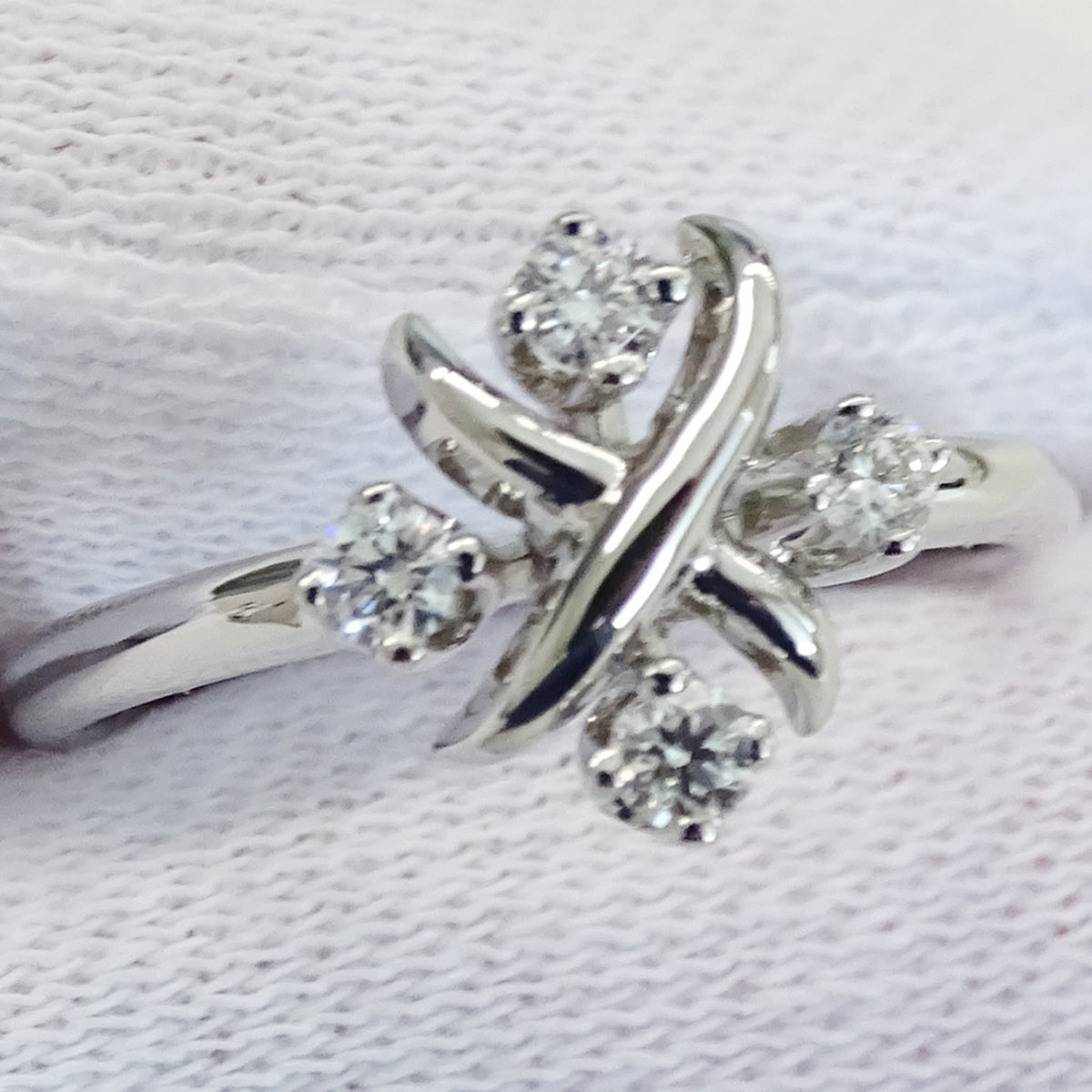 Tiffany Silver Band Ring (Pre-Owned)